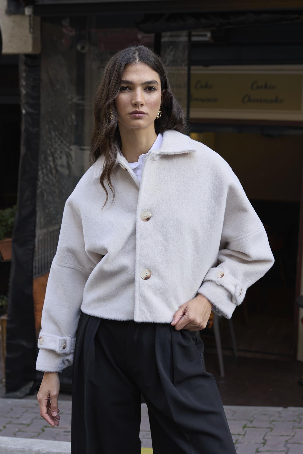 9654 PELUŞ CEKET TAŞ
