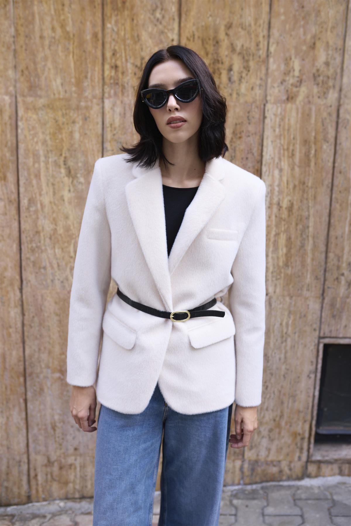 9490 PELUŞLU CEKET TAŞ