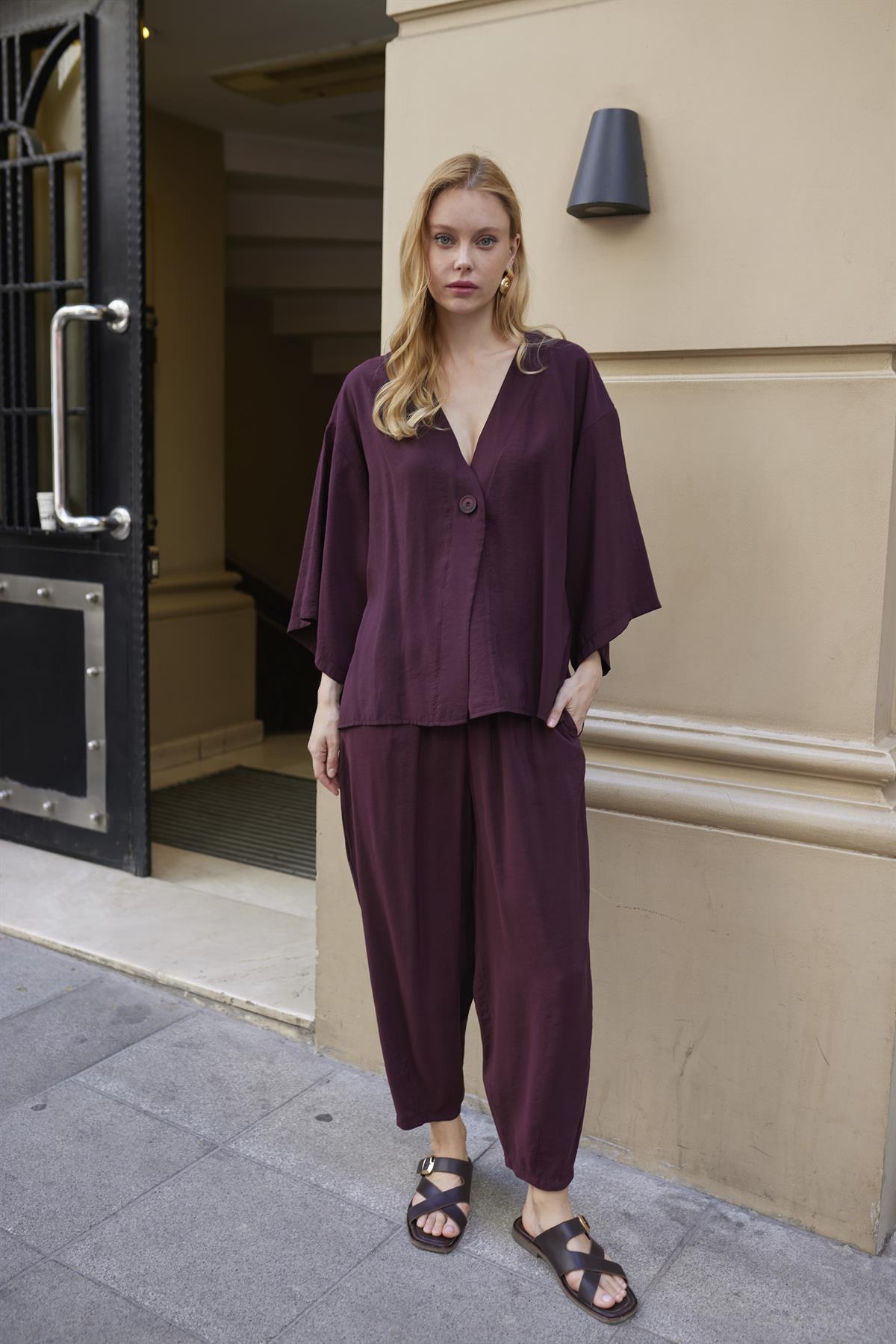 51189 BLUZ PANTOLON TAKIM MÜRDÜM