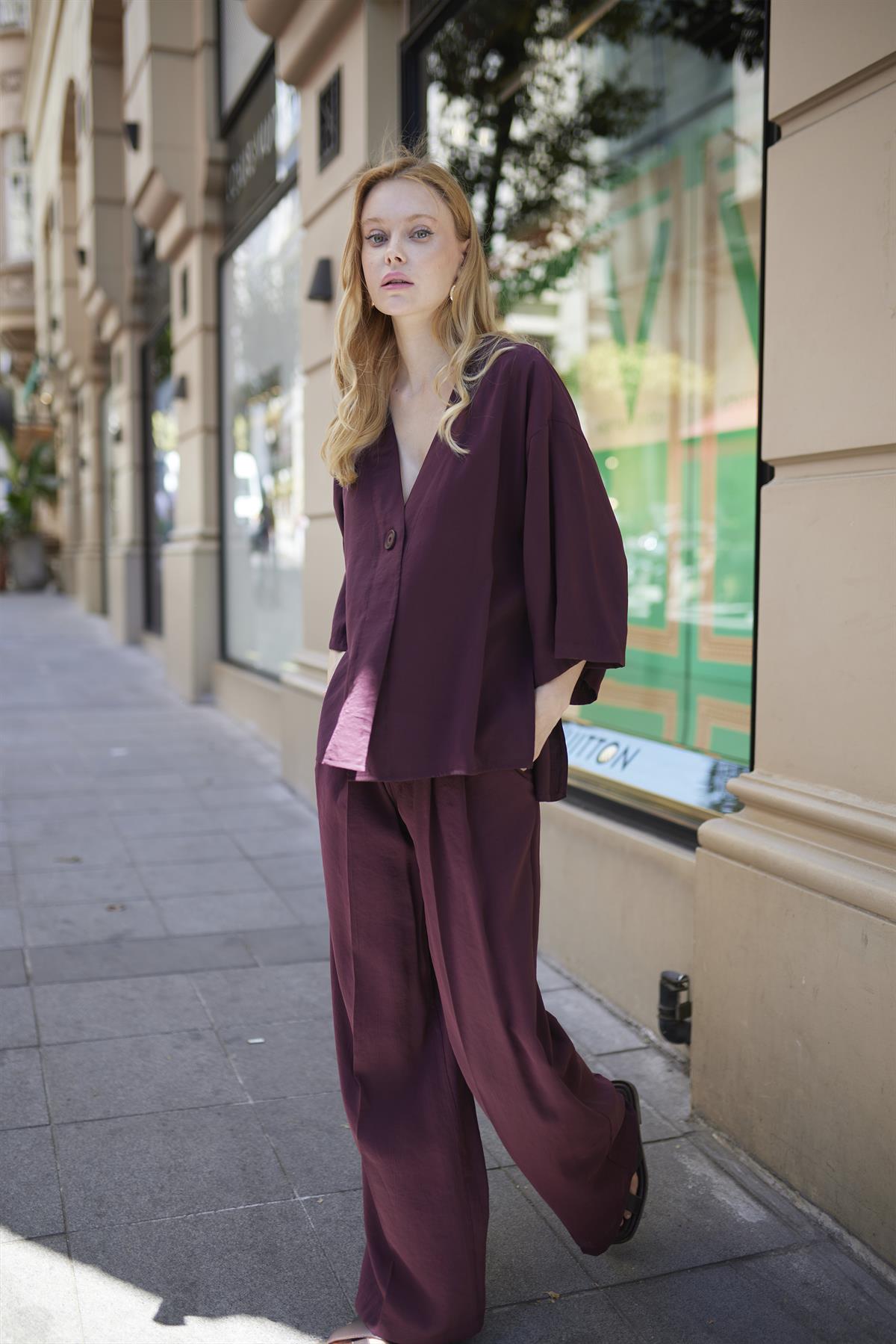 51173 BLUZ PANTOLON TAKIM MÜRDÜM