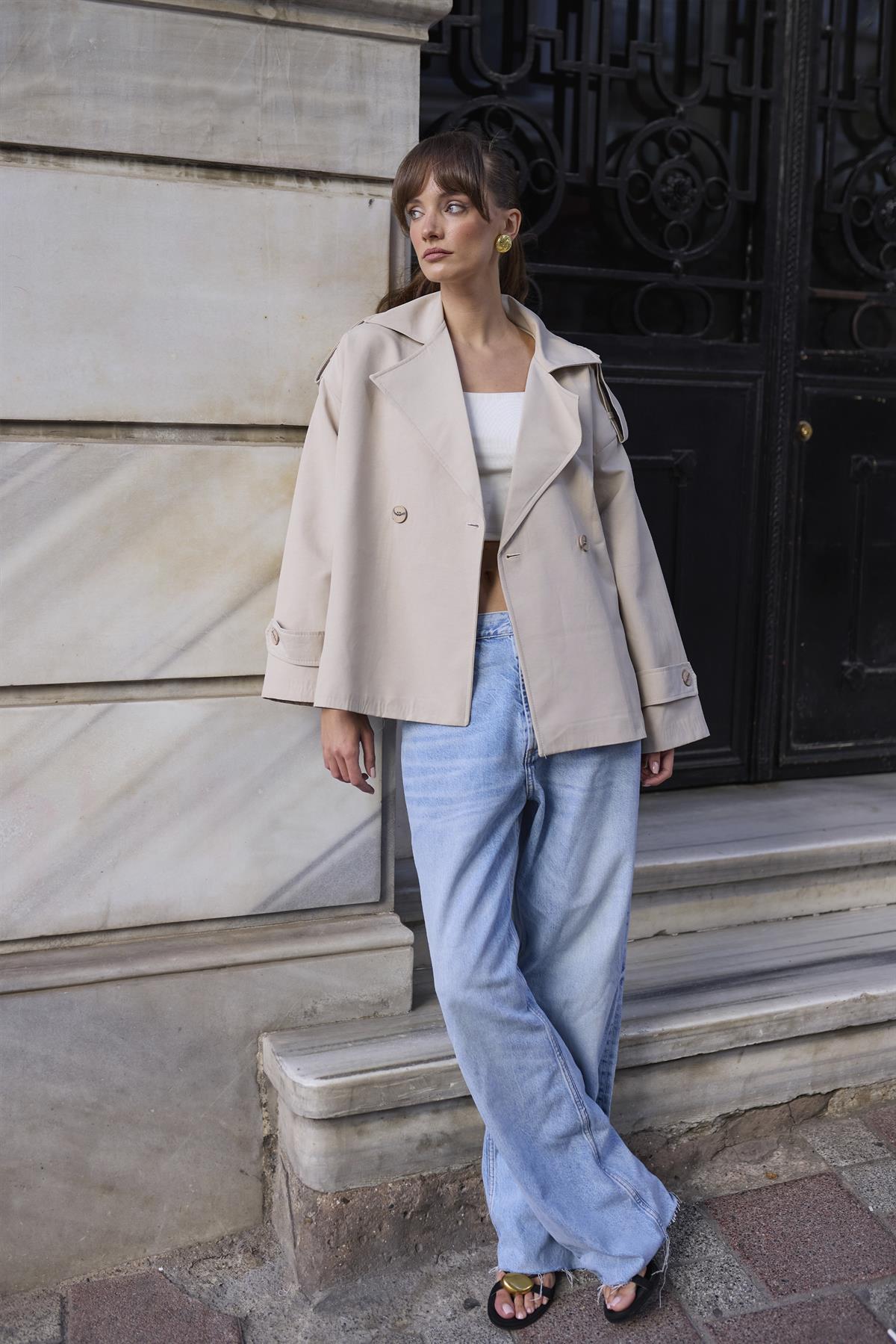 9609 KISA TRENÇ TAŞ