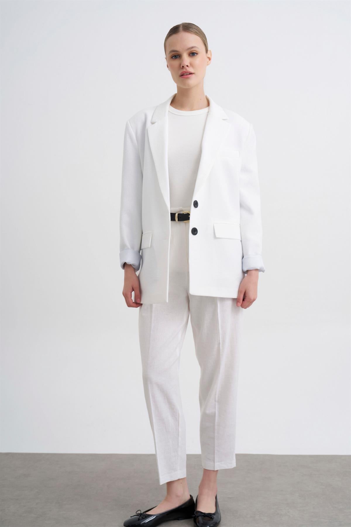 9440 ASTARLI CEKET(9439) BEYAZ