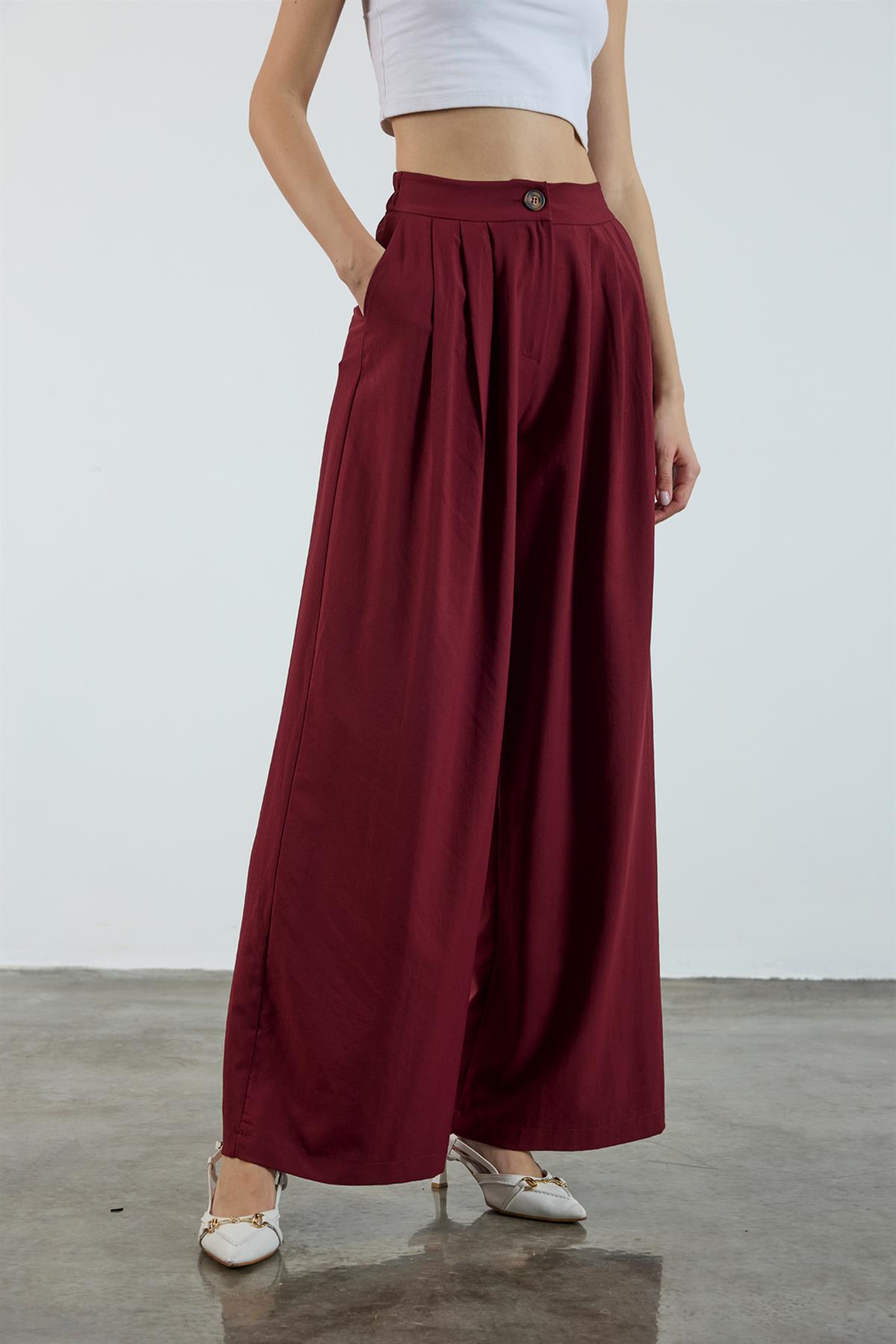 51127 PANTOLON BORDO