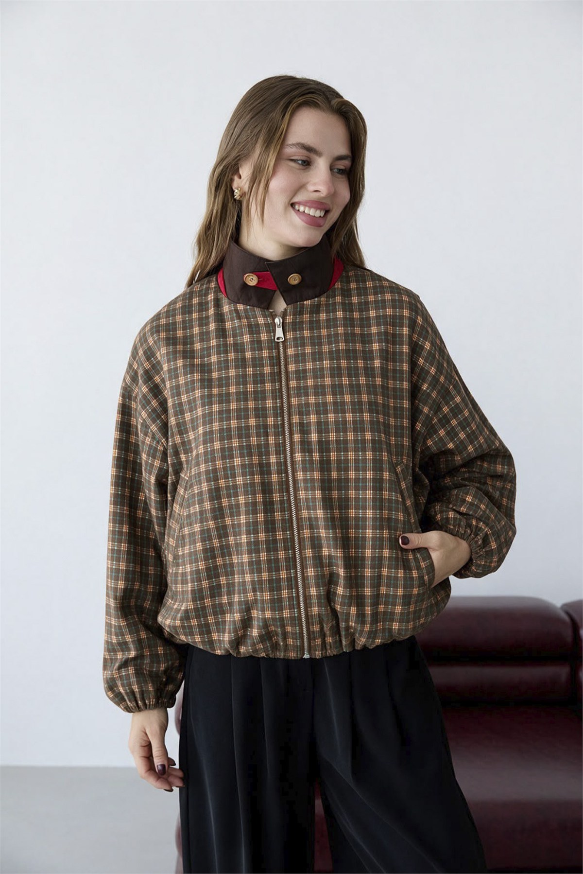 9852 BOMBER MONT KAHVE