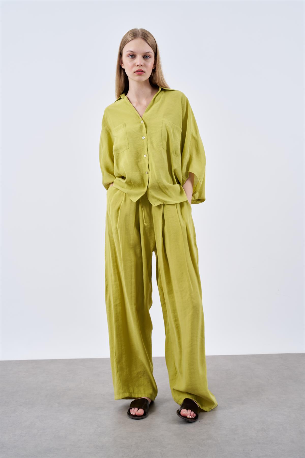 4925 OVERSIZE GÖMLEK HARDAL