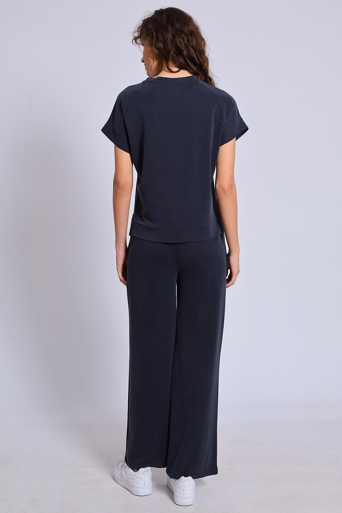 50904 TİŞÖRT PANTOLON  TAKIM FÜME