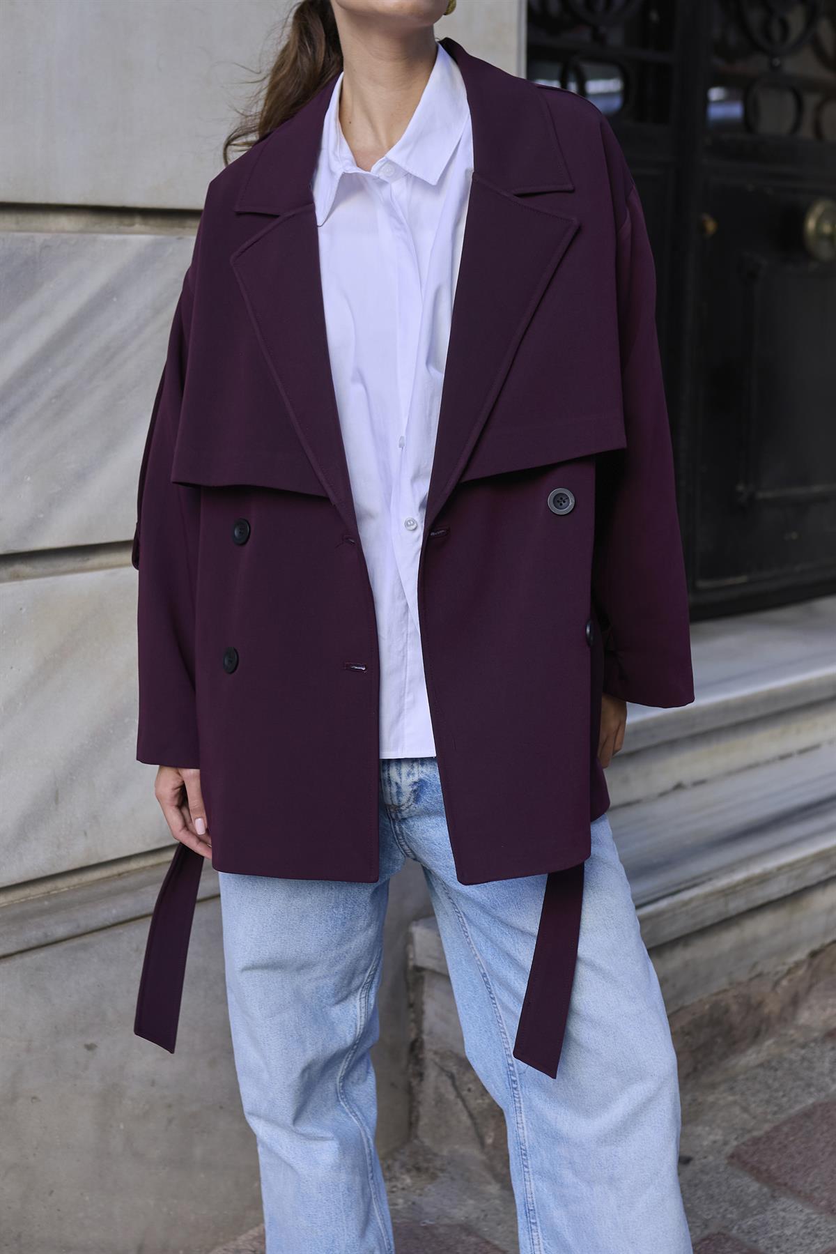 9580 KISA TRENÇ MÜRDÜM