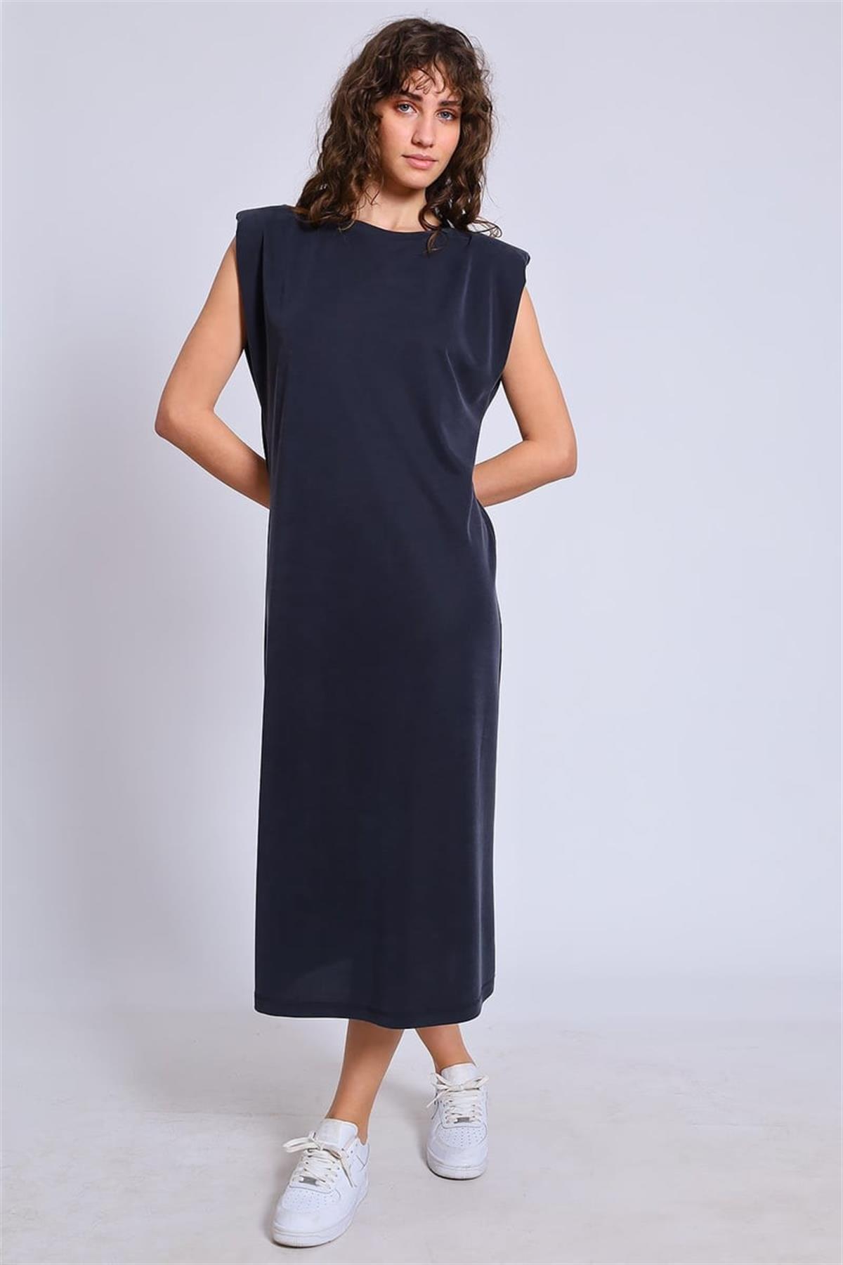 3148 PETEK ELBİSE ANTRASİT