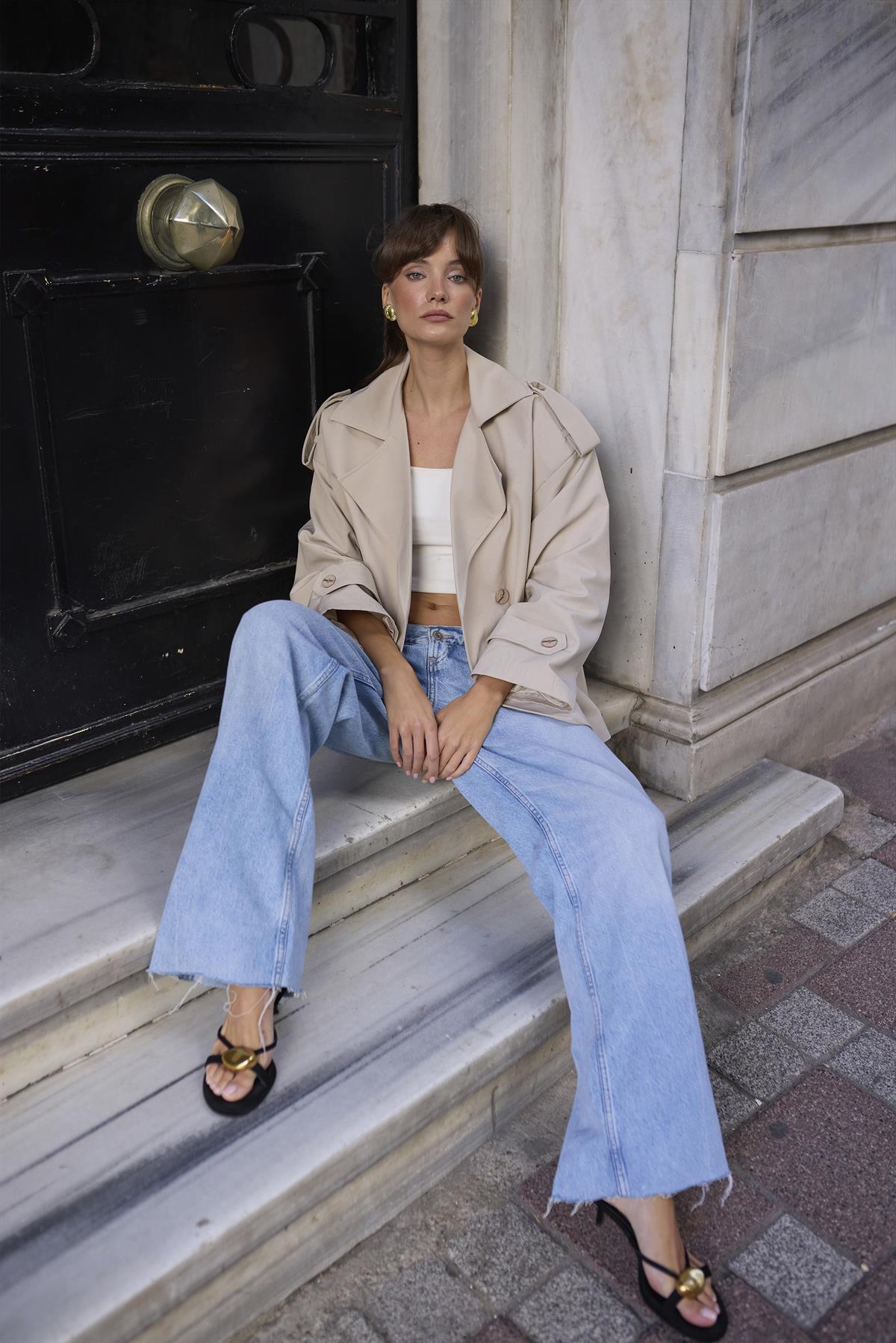 9609 KISA TRENÇ TAŞ