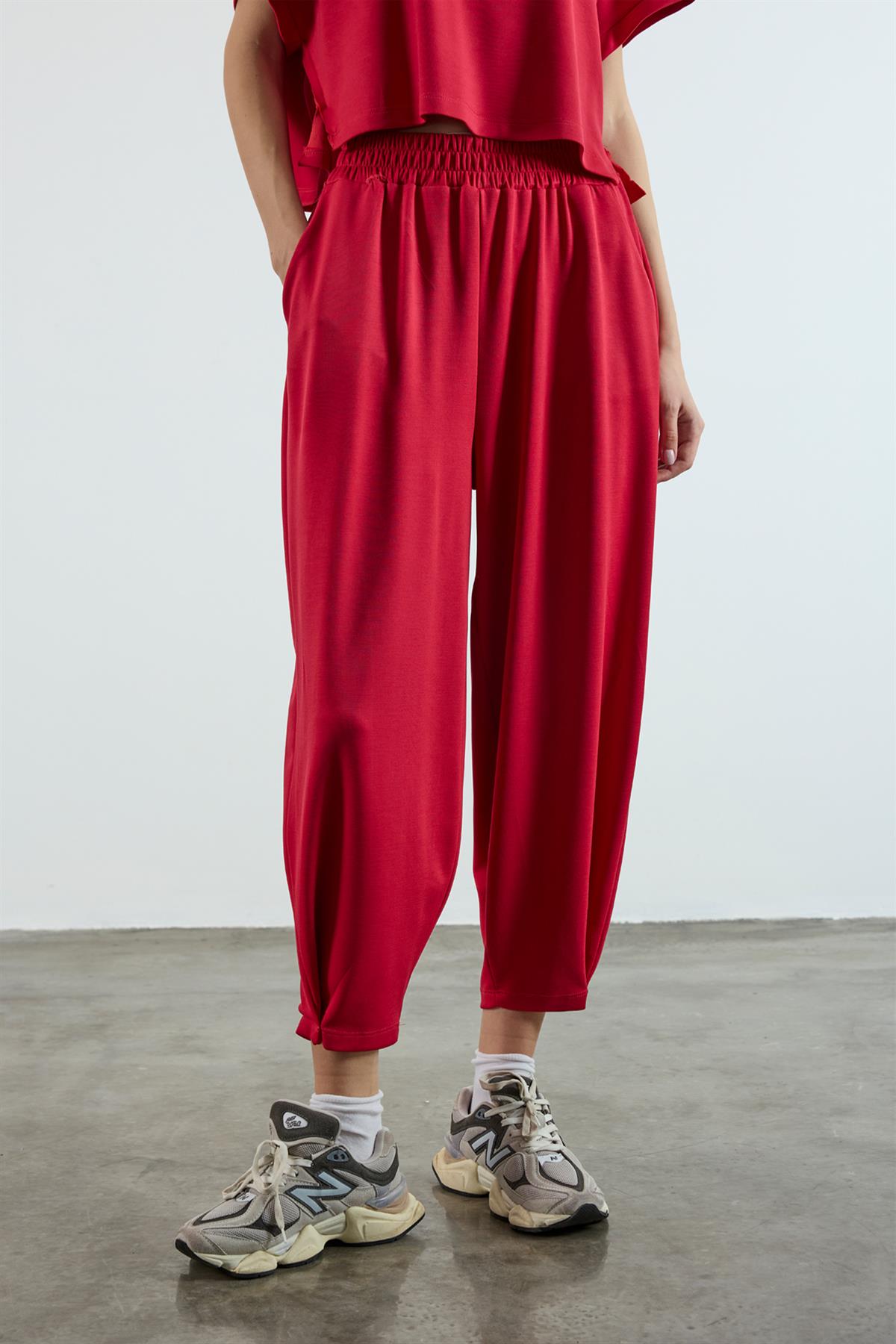 50986 TİŞÖRT PANTOLON TAKIM KIRMIZI