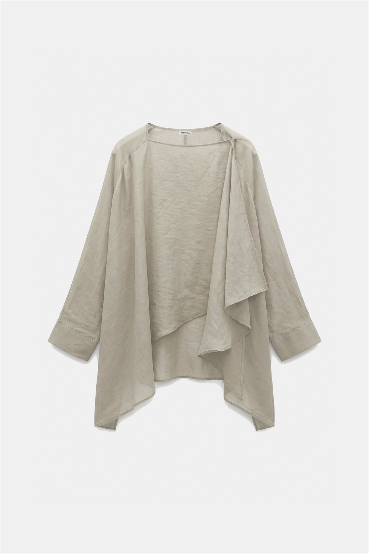 5026 UÇUŞAN PELERİN BLUZ TAŞ