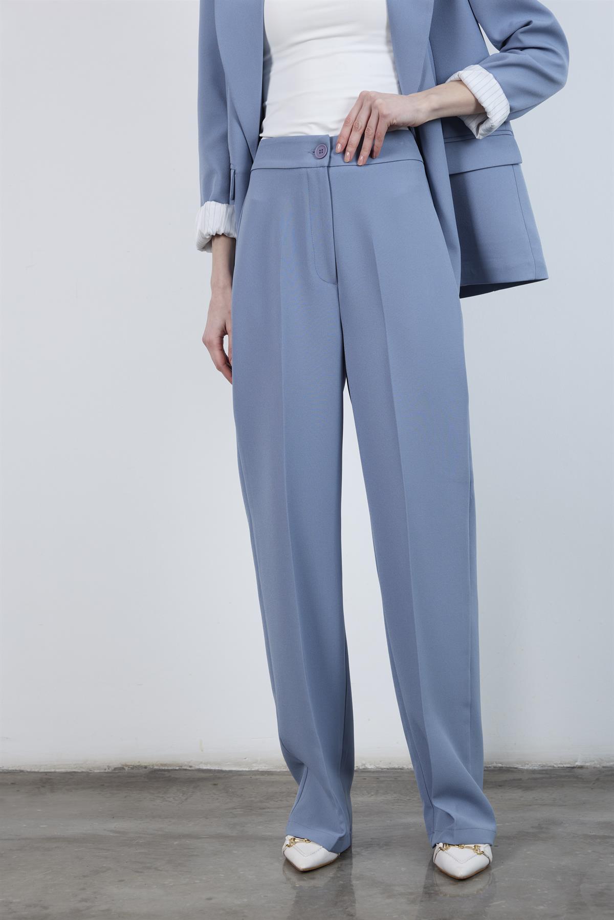 50714 PALAZZO PAÇA PANTOLON İNDİGO