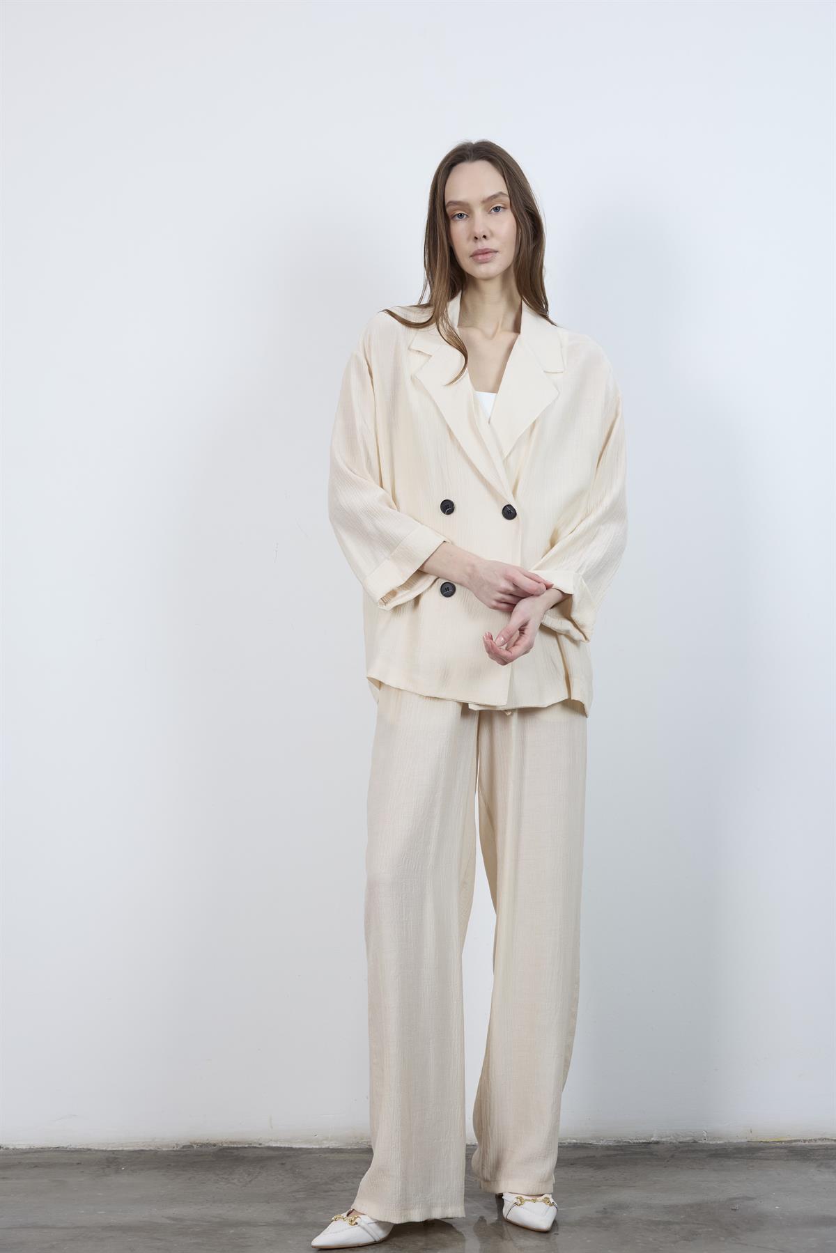 51107 CEKET PANTOLON TAKIM TAŞ