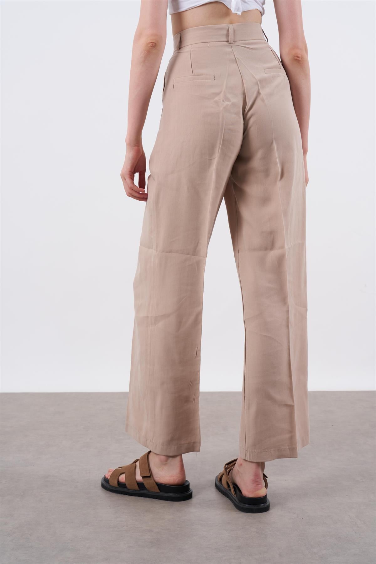 51020 TENCEL PANTOLON TAŞ