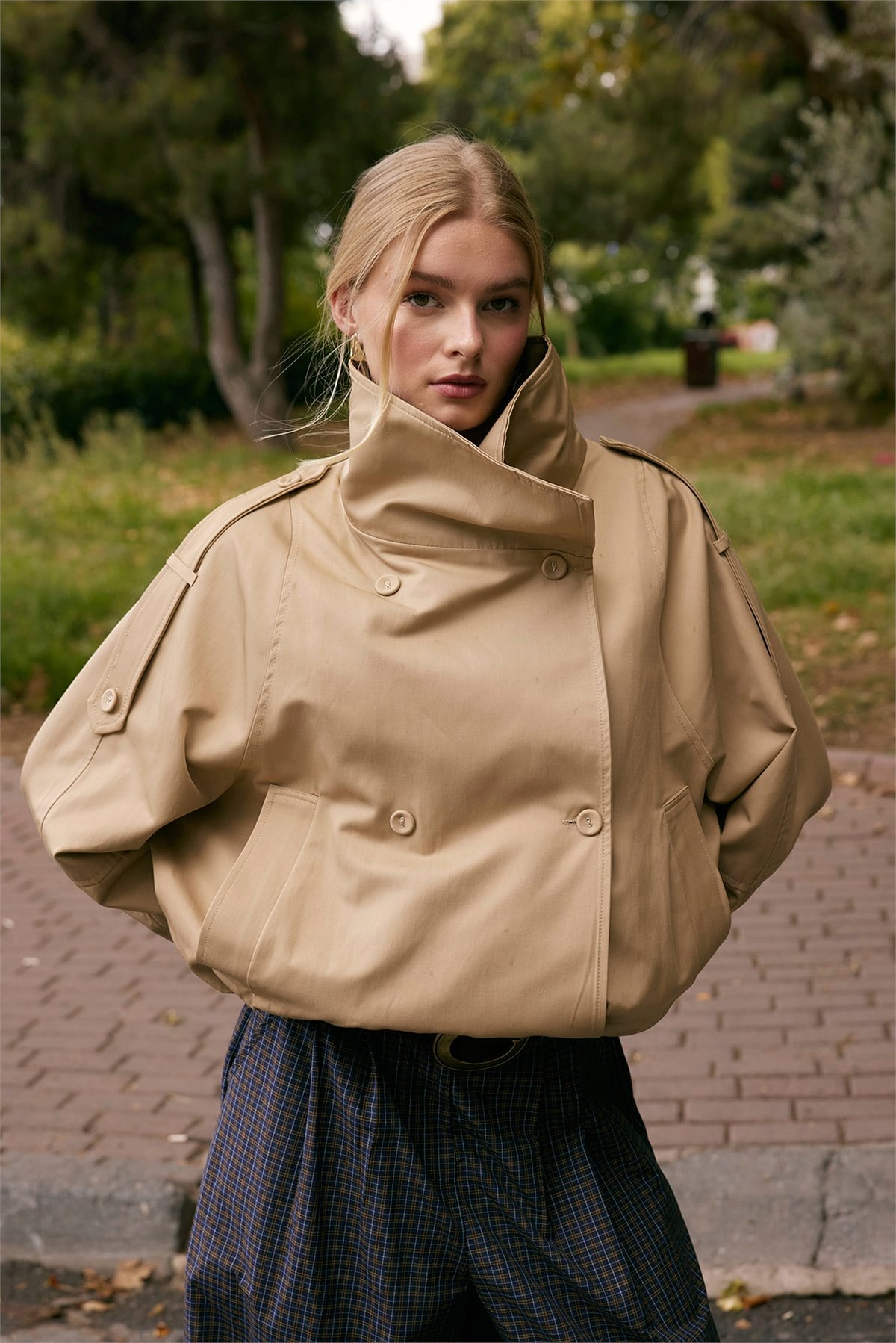 9769 KRUVAZE TRENÇ CAMEL