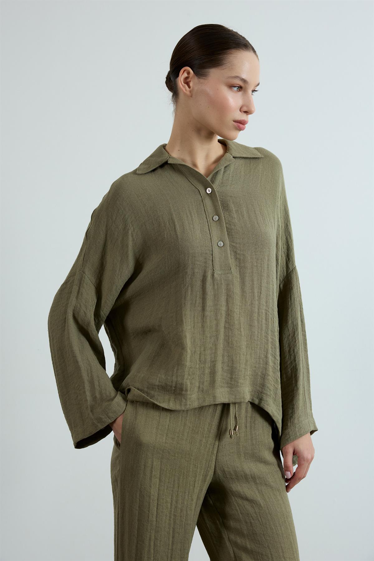 51119 SWEAT PANTOLON TAKIM HAKİ