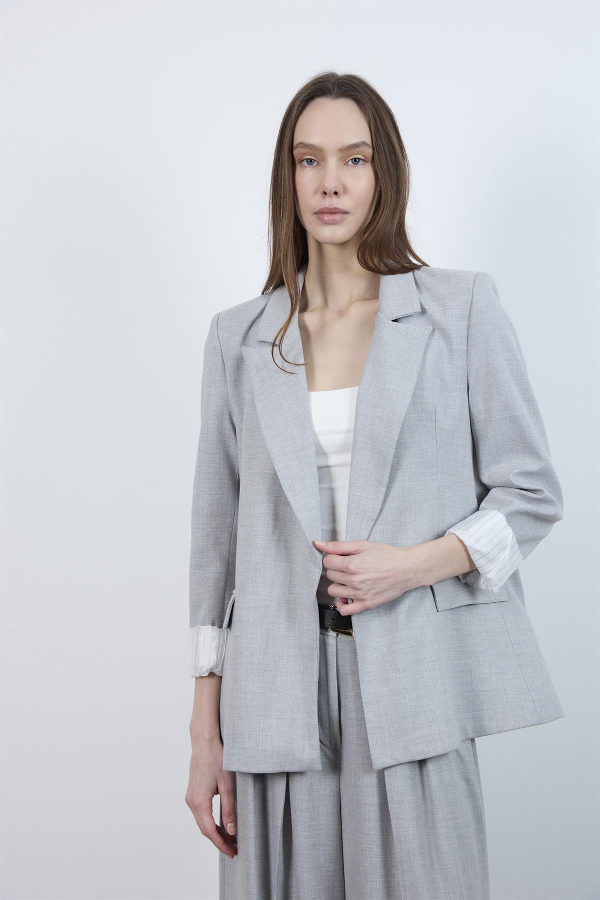 9300 CEKET AÇIK GRİ