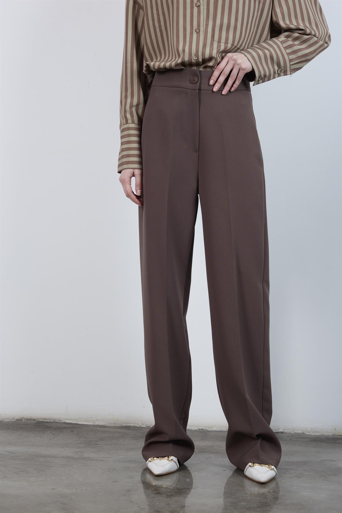 50714 PALAZZO PAÇA PANTOLON KAHVE