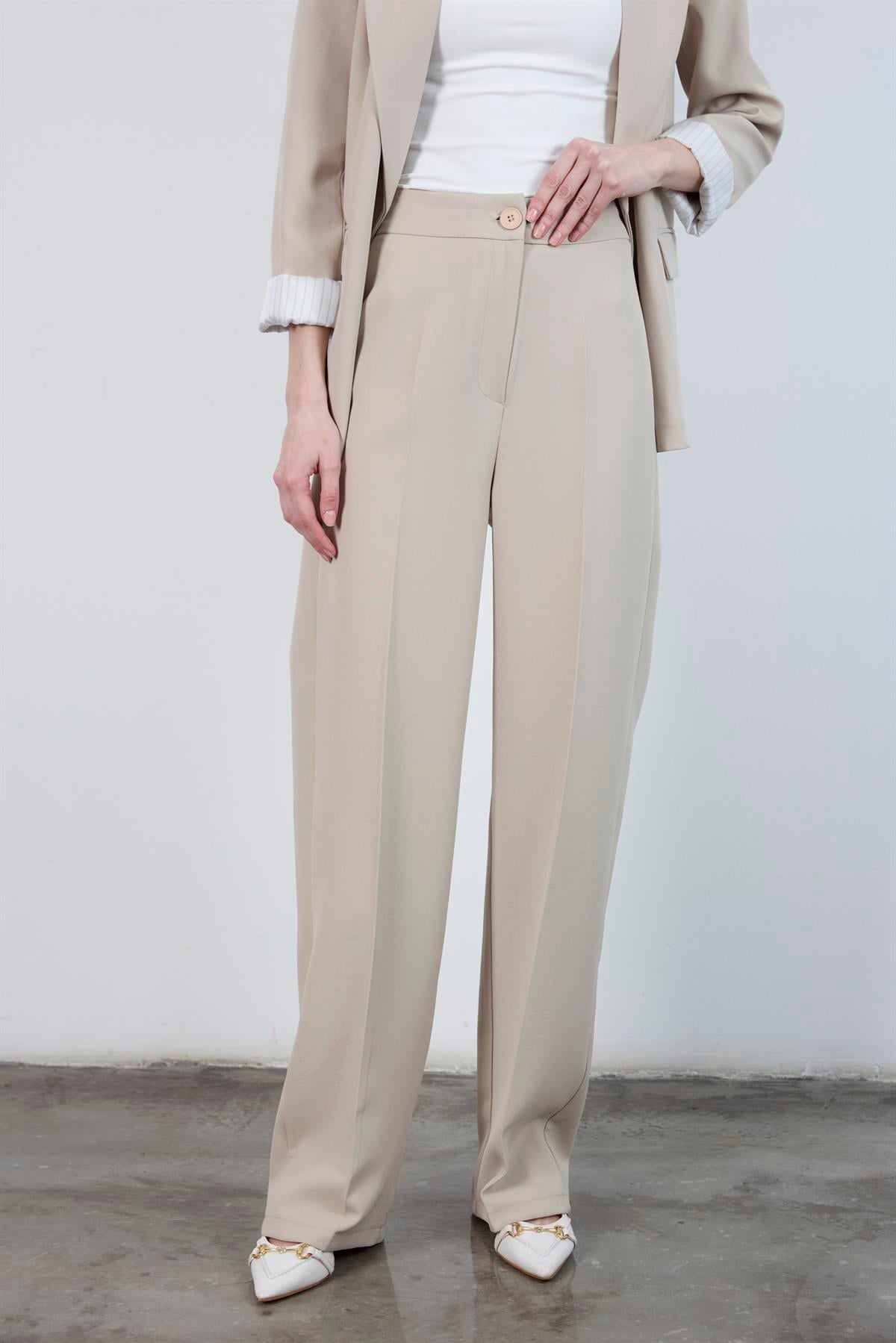 50714 PALAZZO PAÇA PANTOLON TAŞ