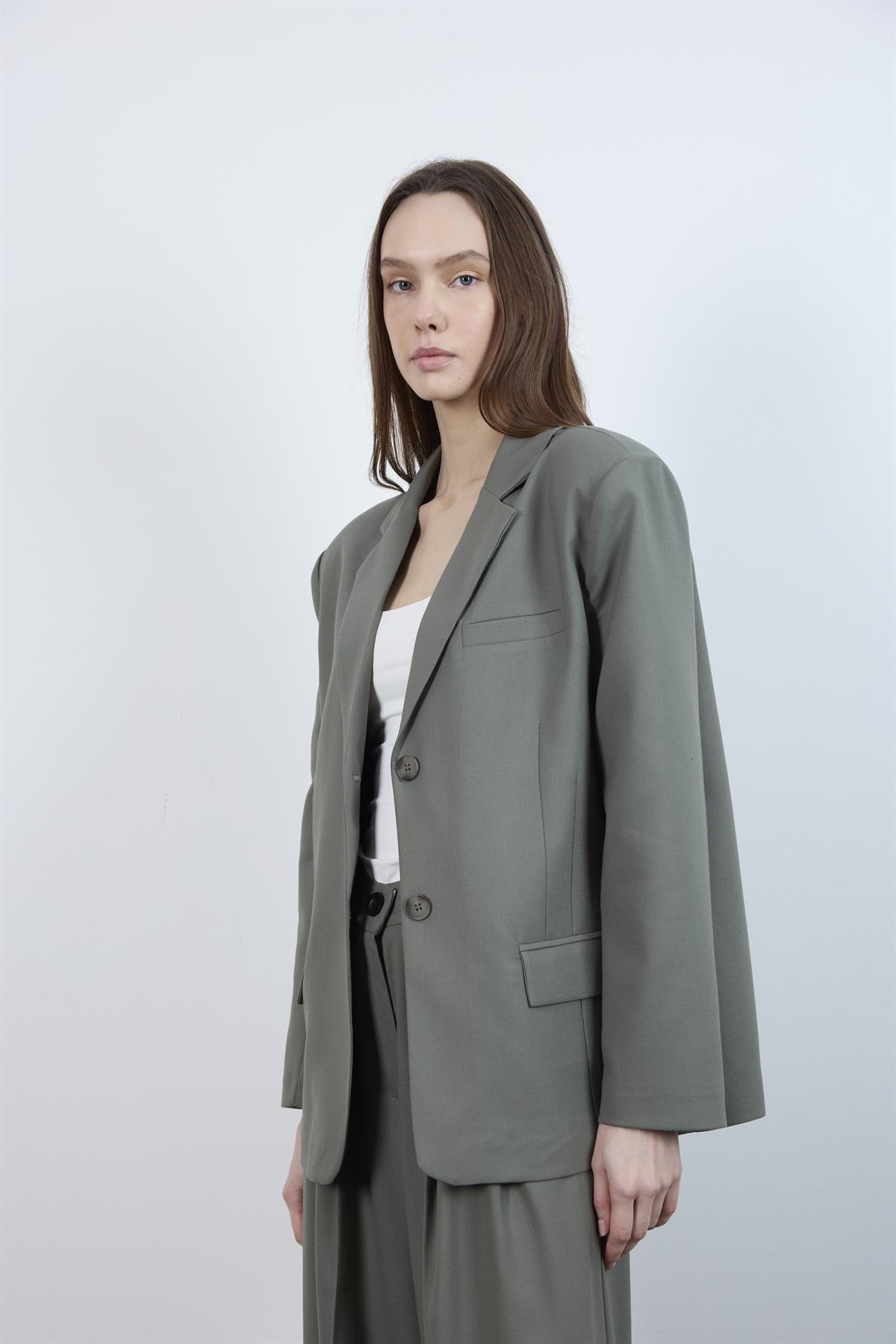 9281 POLİVİSKON CEKET HAKİ