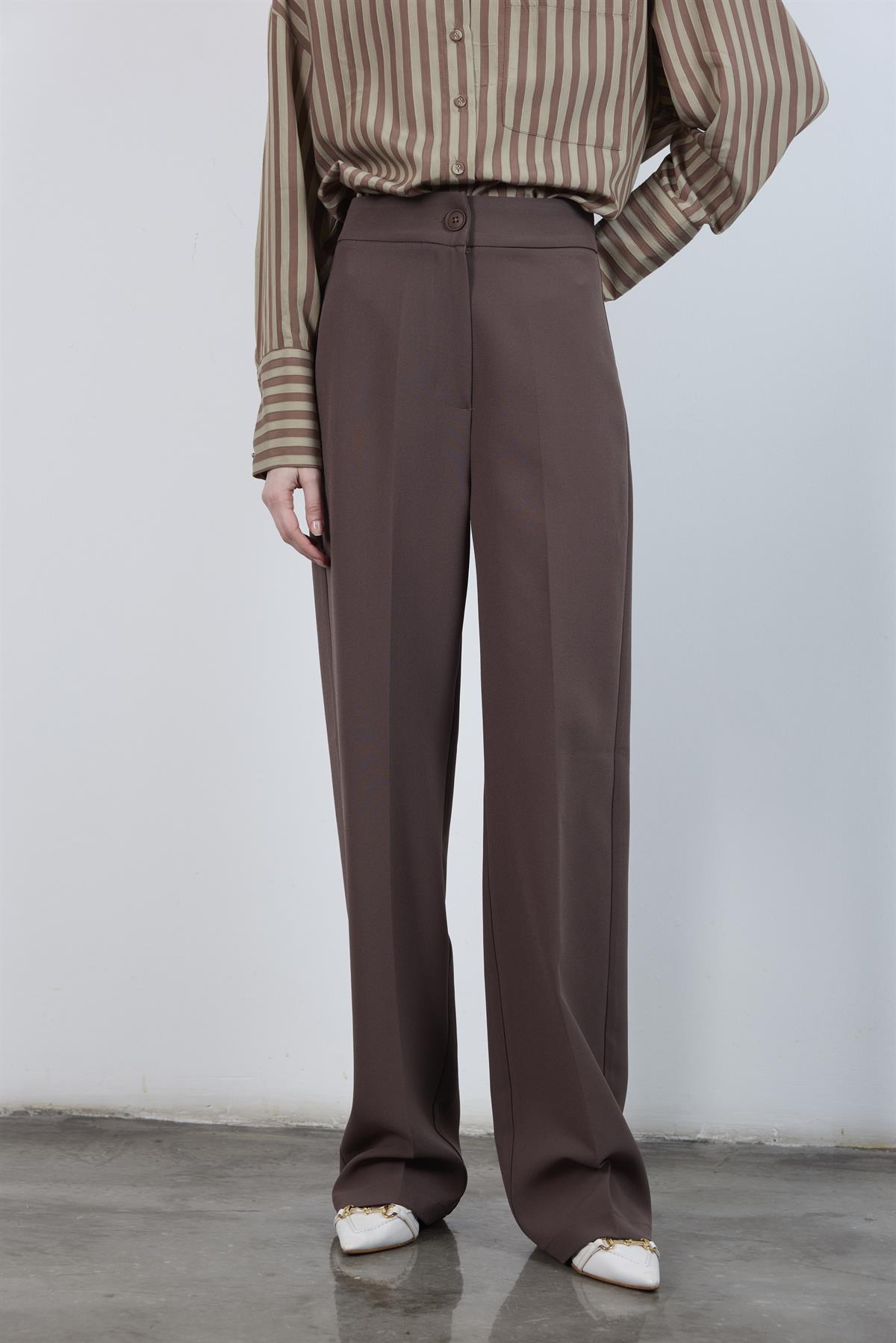 50714 PALAZZO PAÇA PANTOLON KAHVE