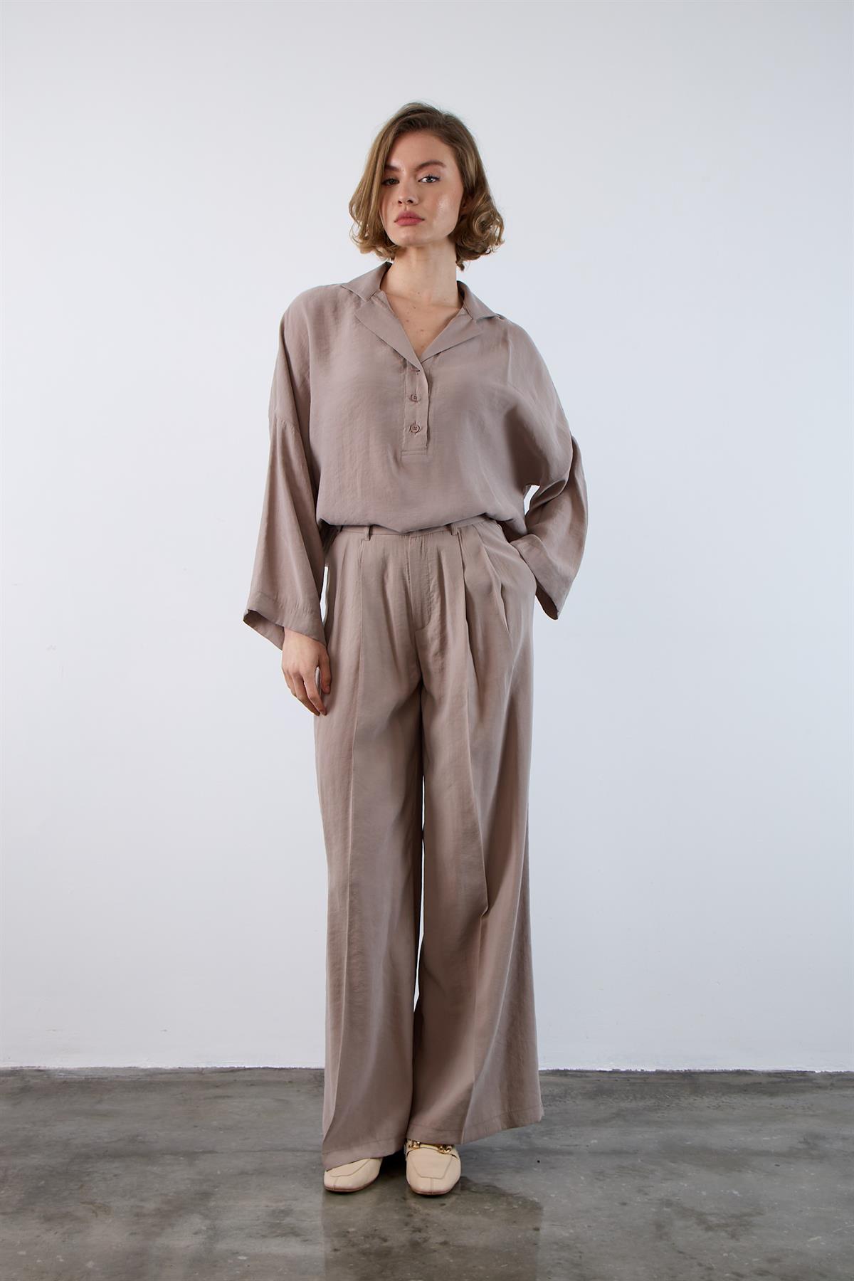 51113 PANTOLON VİZON