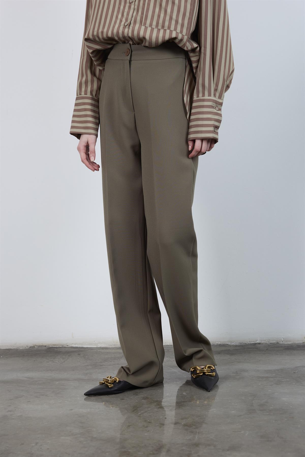 50714 PALAZZO PAÇA PANTOLON HAKİ