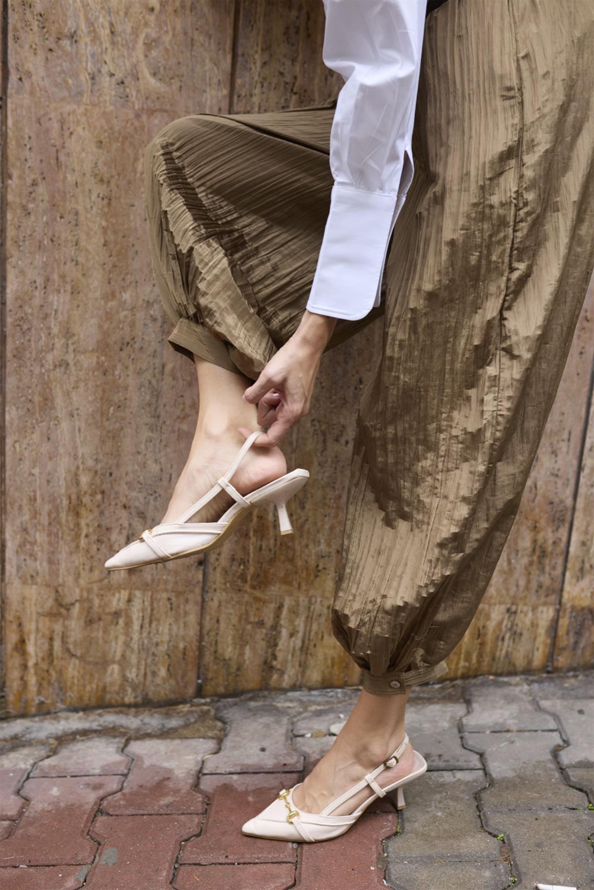 51226 ŞALVAR PANTOLON CAMEL