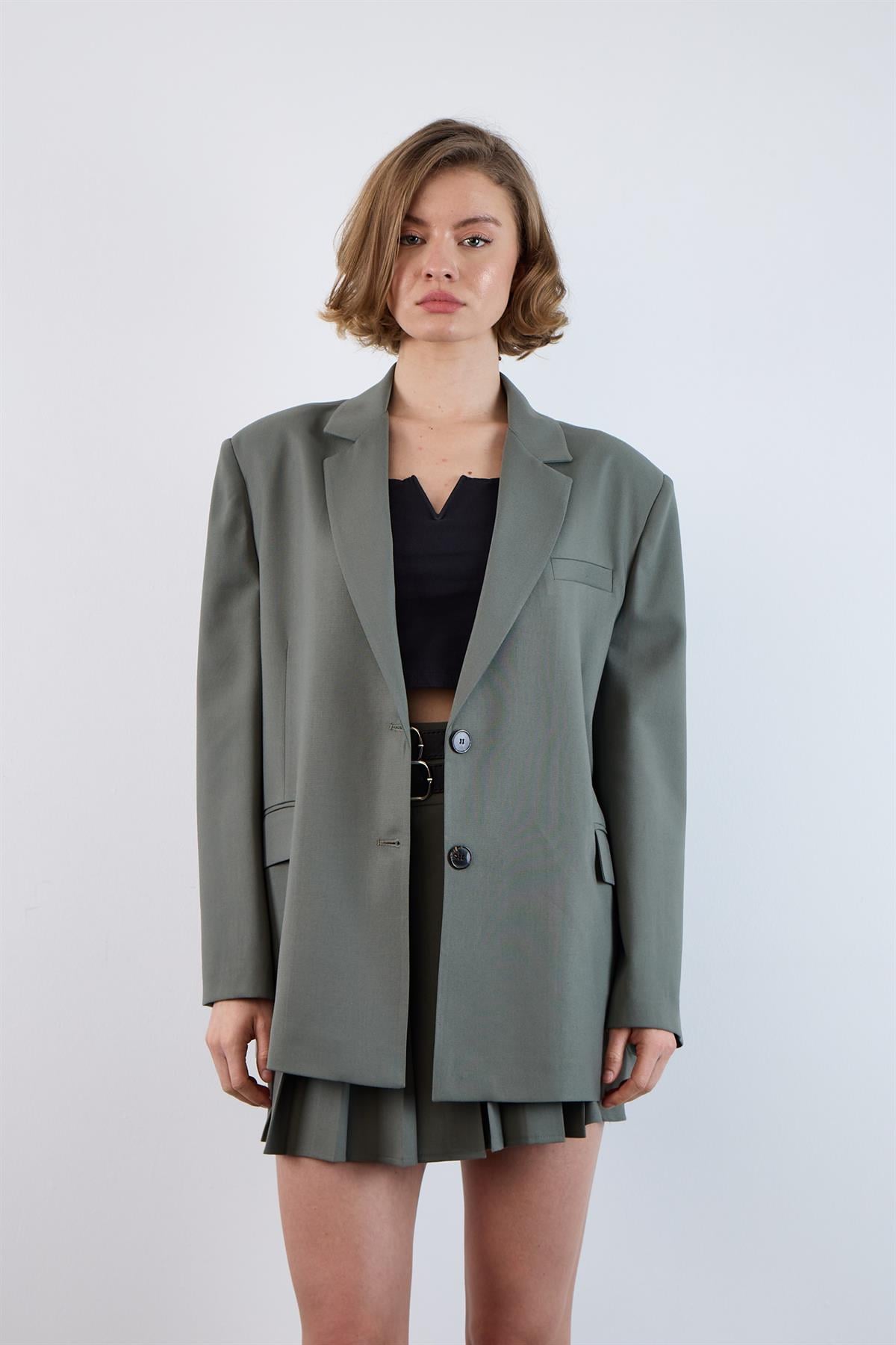 9484 POLİVİSKON CEKET HAKİ