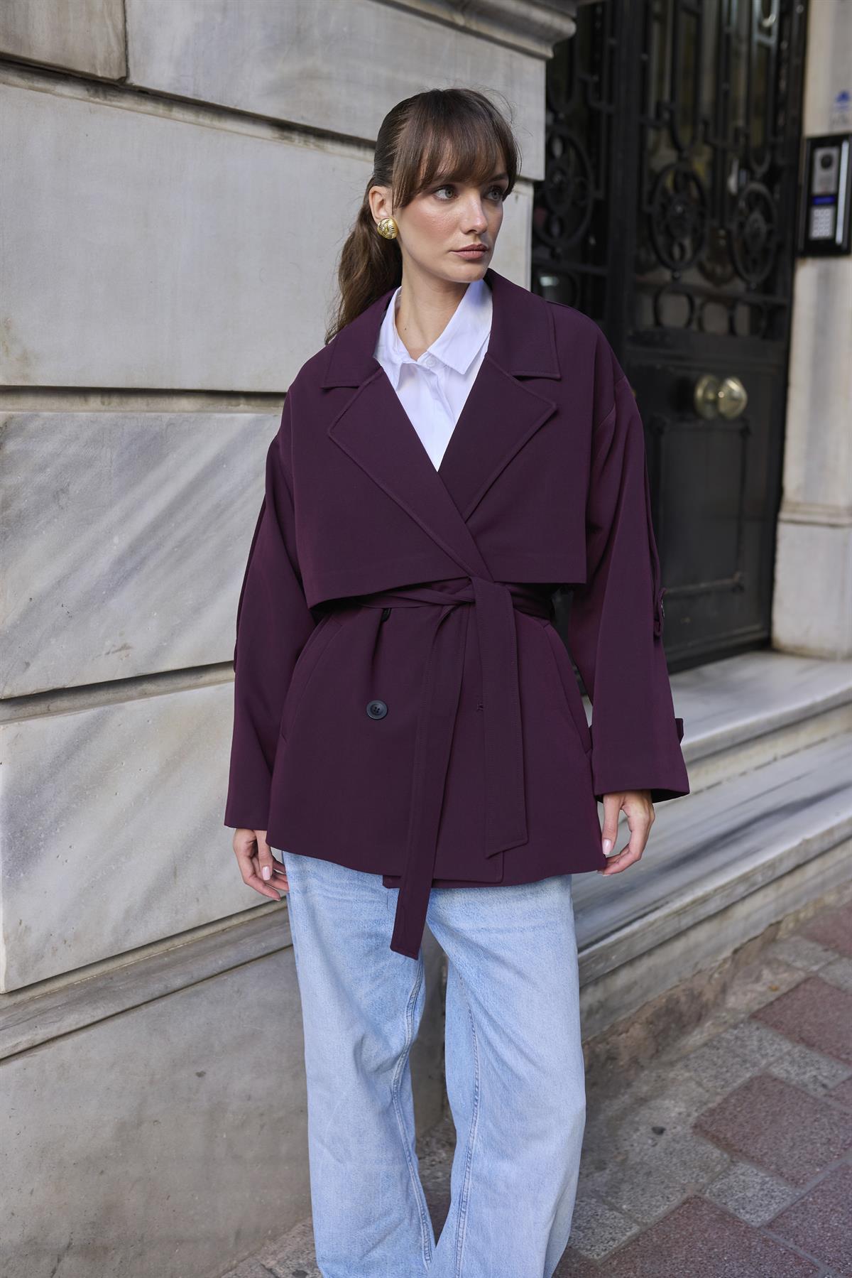 9580 KISA TRENÇ MÜRDÜM