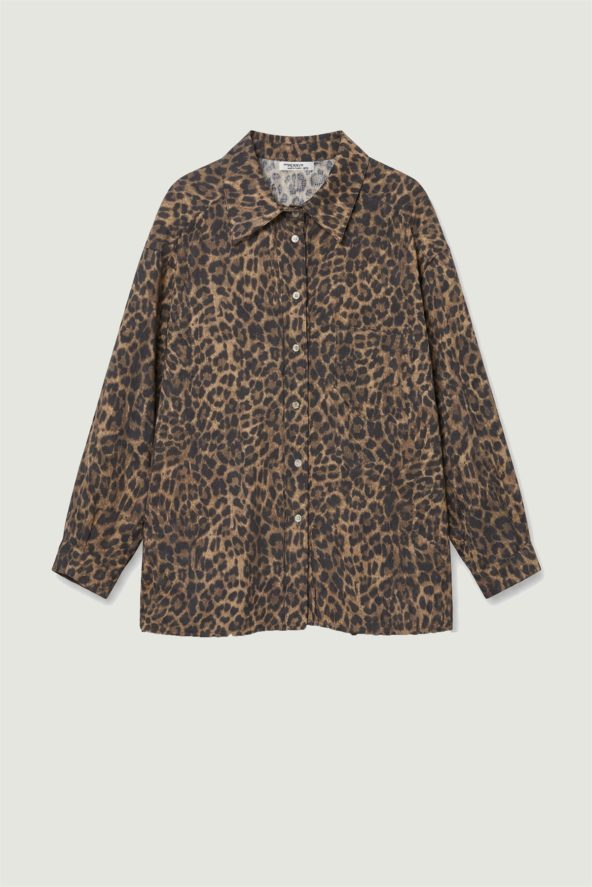 4954 OVERSİZE OVERSİZE GÖMLEK KAHVE