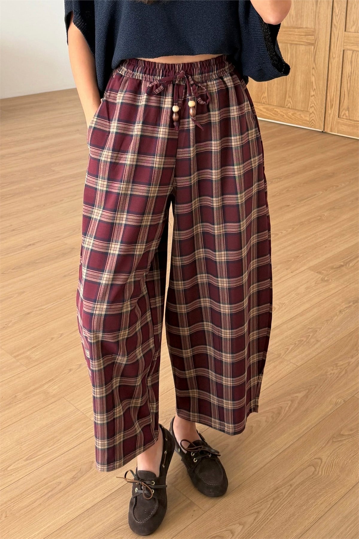 51486 EKOSE PANTOLON BORDO