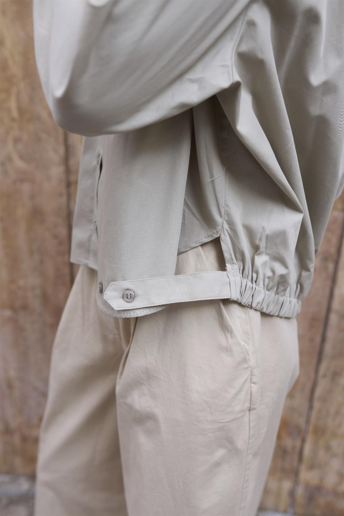 4993 POPLİN GÖMLEK BEJ