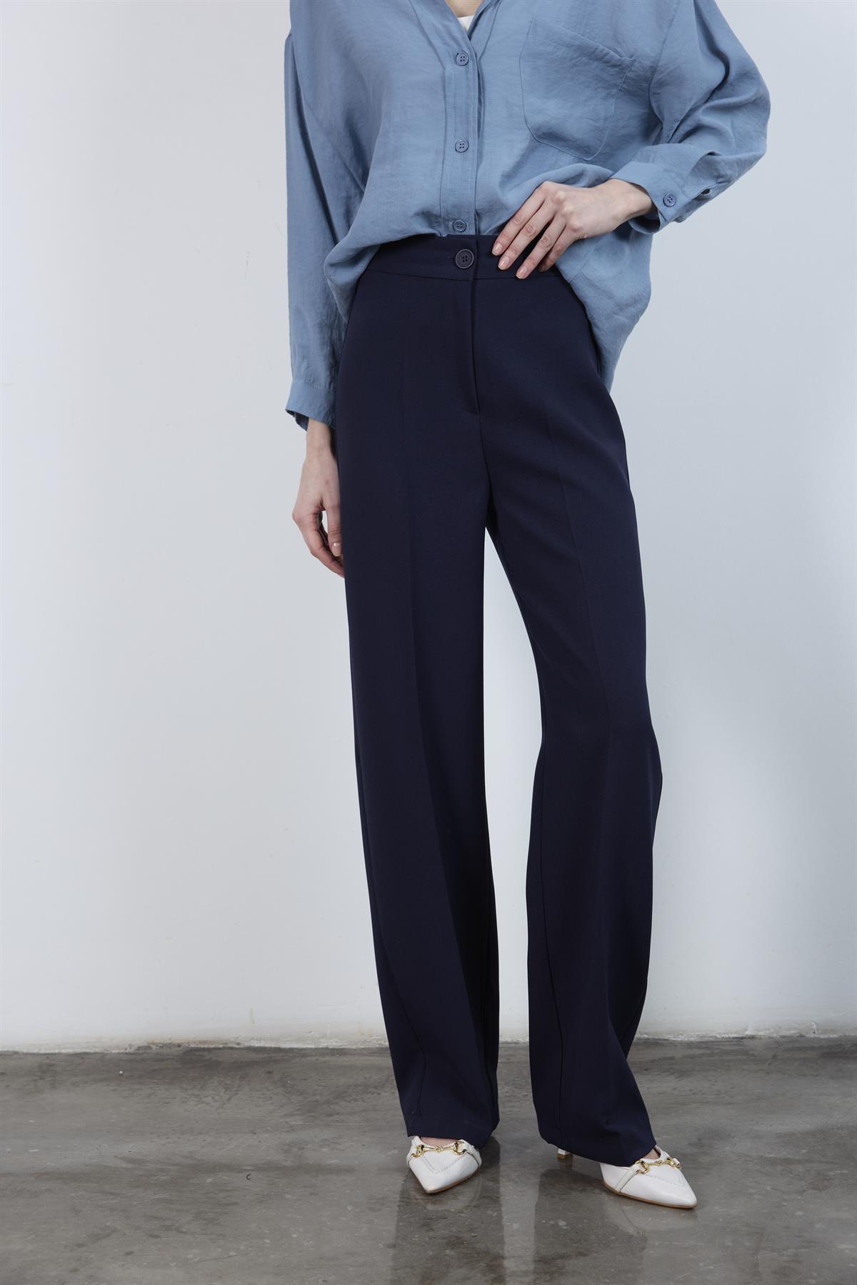 50714 PALAZZO PAÇA PANTOLON LACİVERT