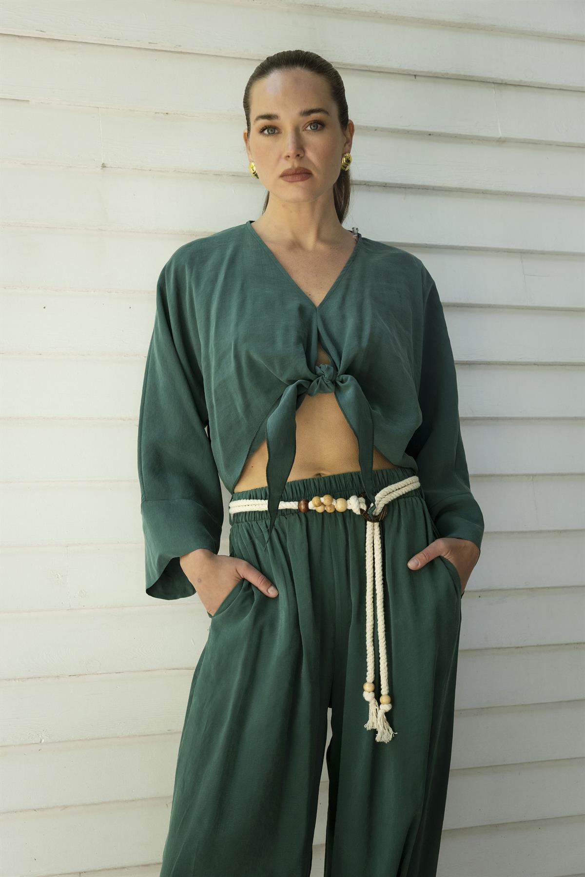 51140 ÖNDEN BAĞLAMALI TAKIM ZÜMRÜT