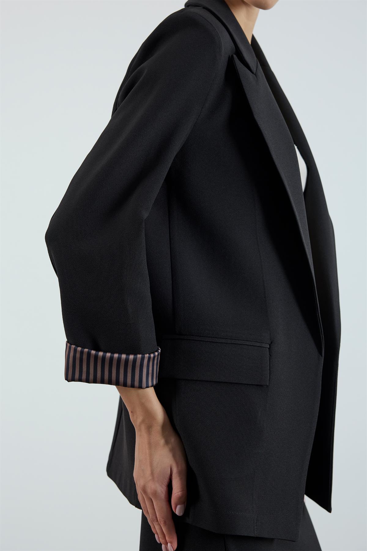 9565 ATLAS CEKET SİYAH