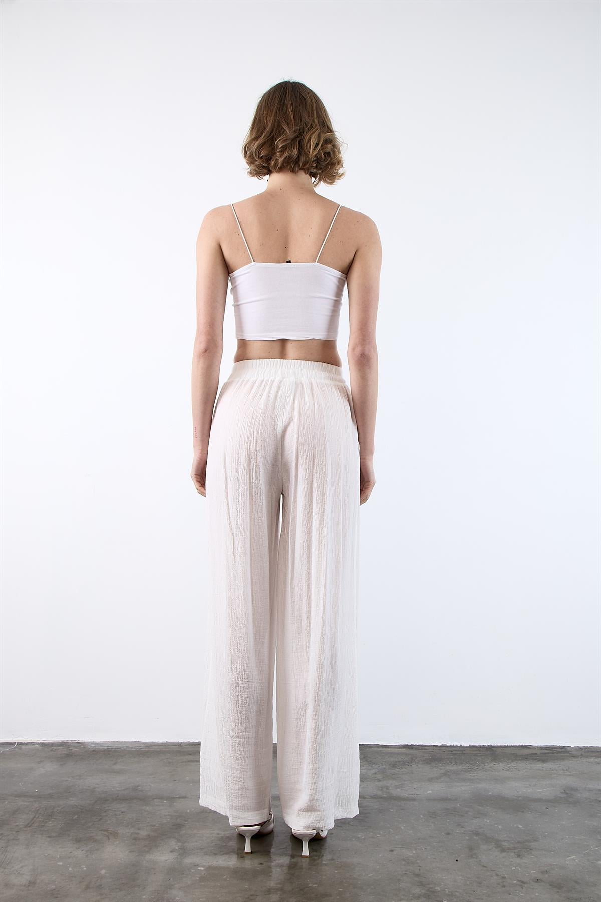 51109 KİMONO TAKIM BEYAZ