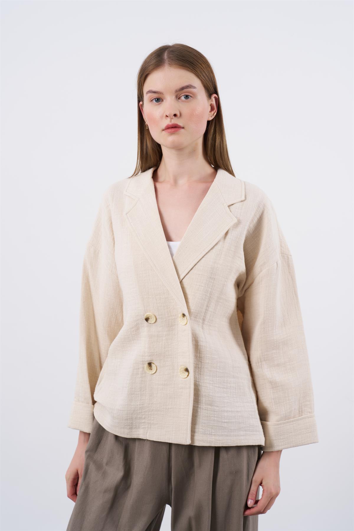 9448 KETEN CEKET TAŞ