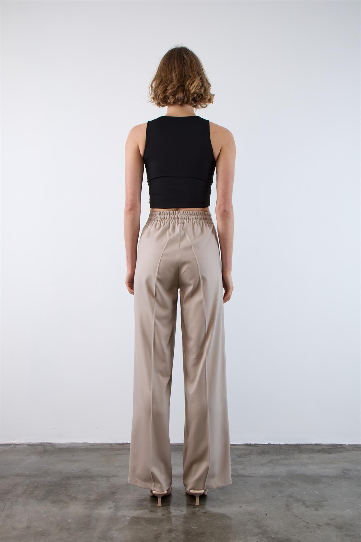 50741 POLİVİSKON PANTOLON TAŞ