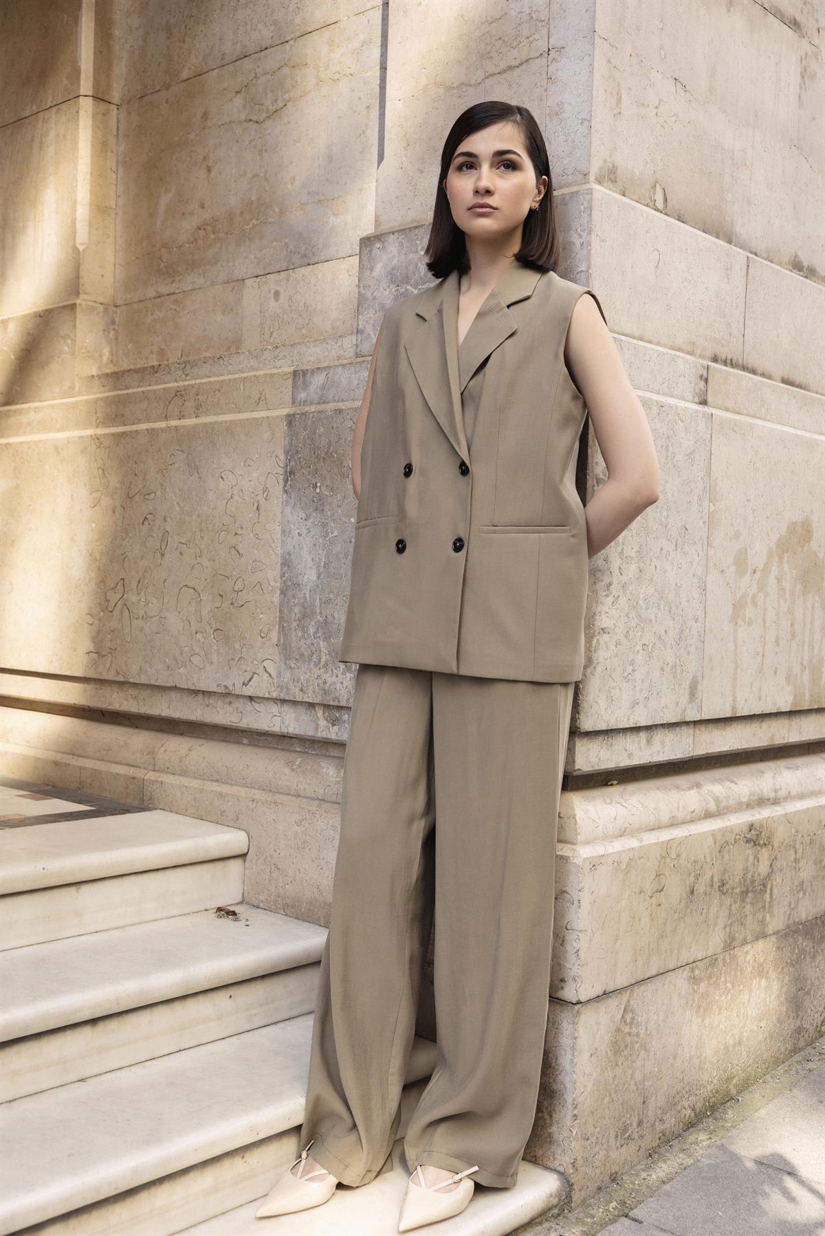 9568 YELEK PANTOLON TAKIM HAKİ