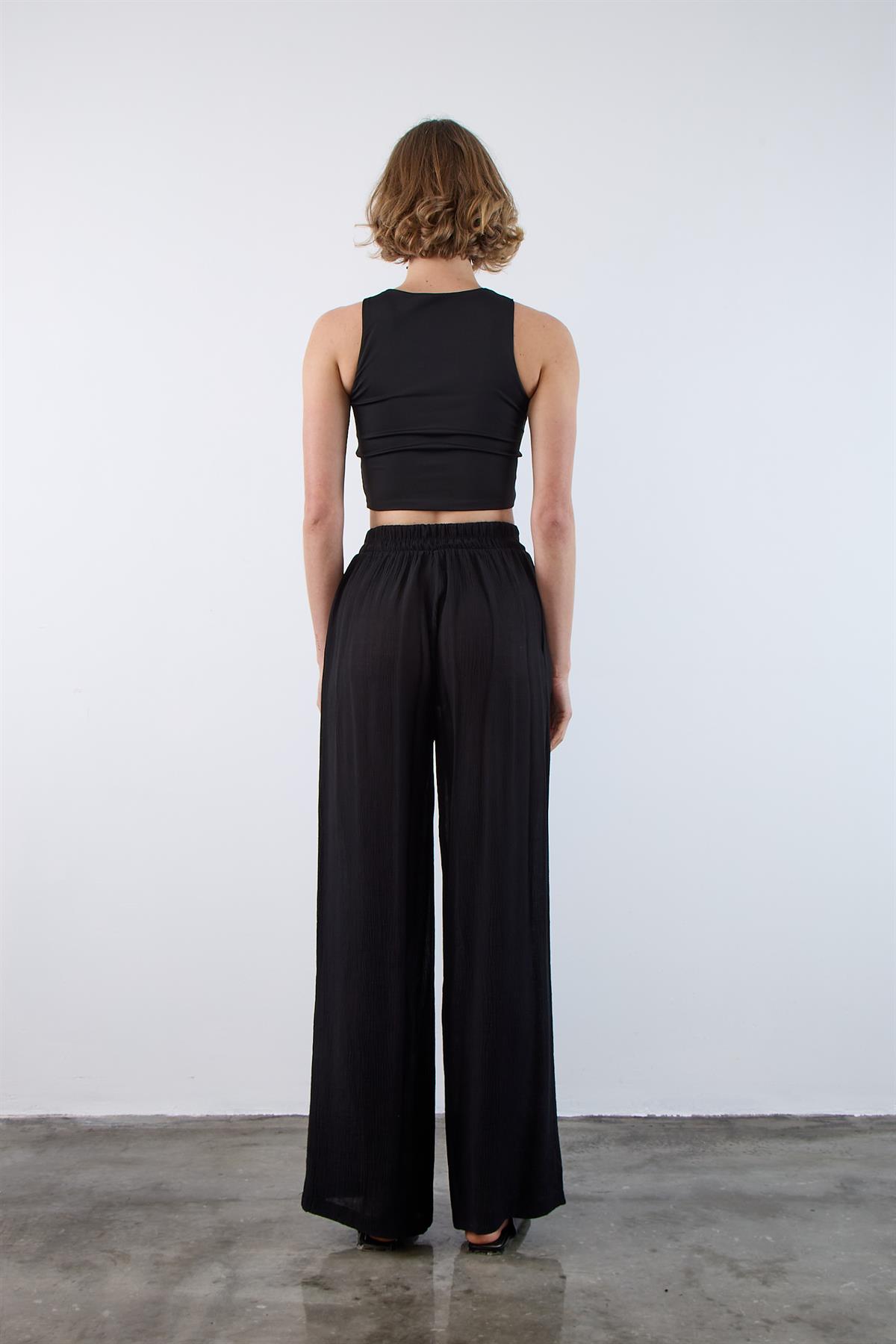 51109 KİMONO TAKIM SİYAH