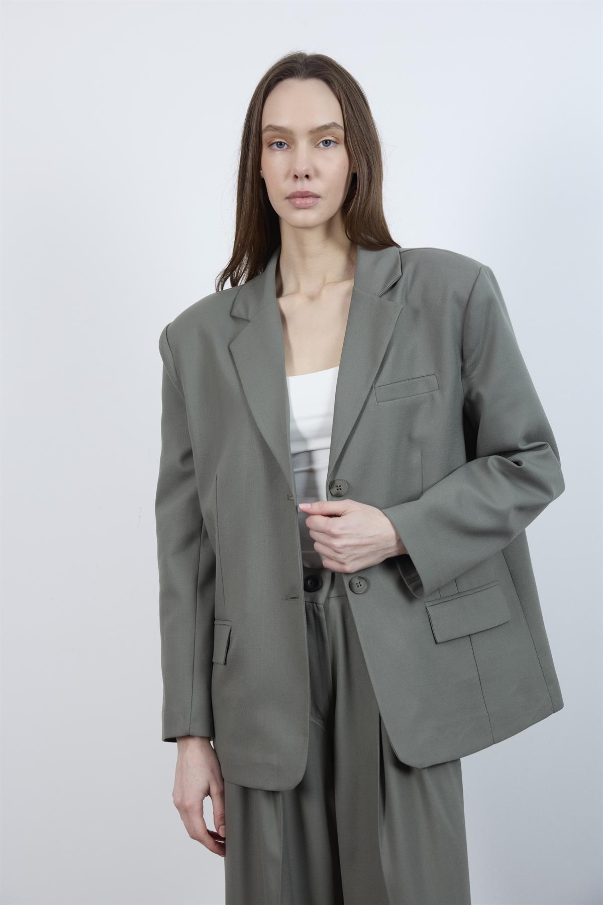 9281 POLİVİSKON CEKET HAKİ