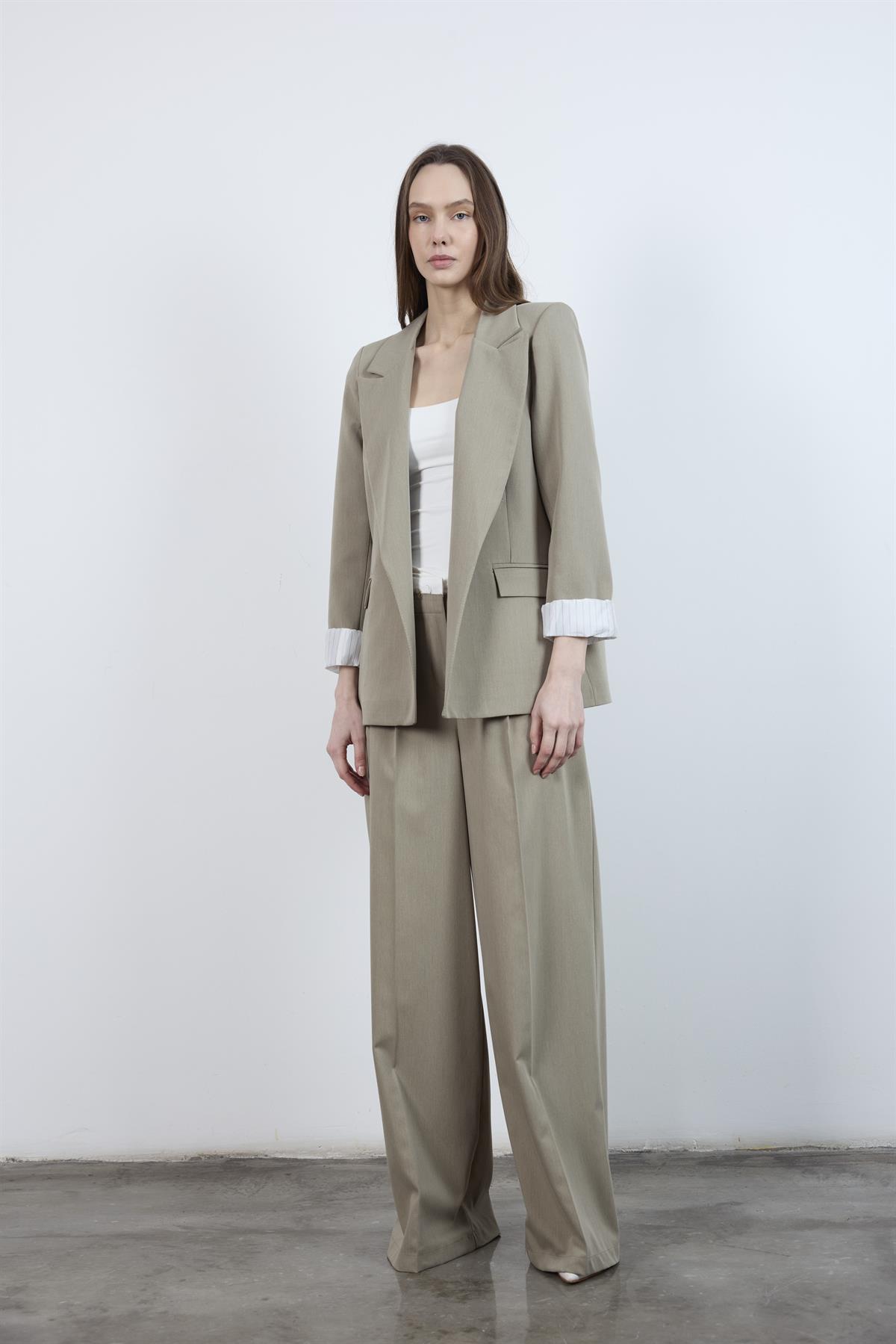 50949 POLİVİSKON PANTOLON HAKİ