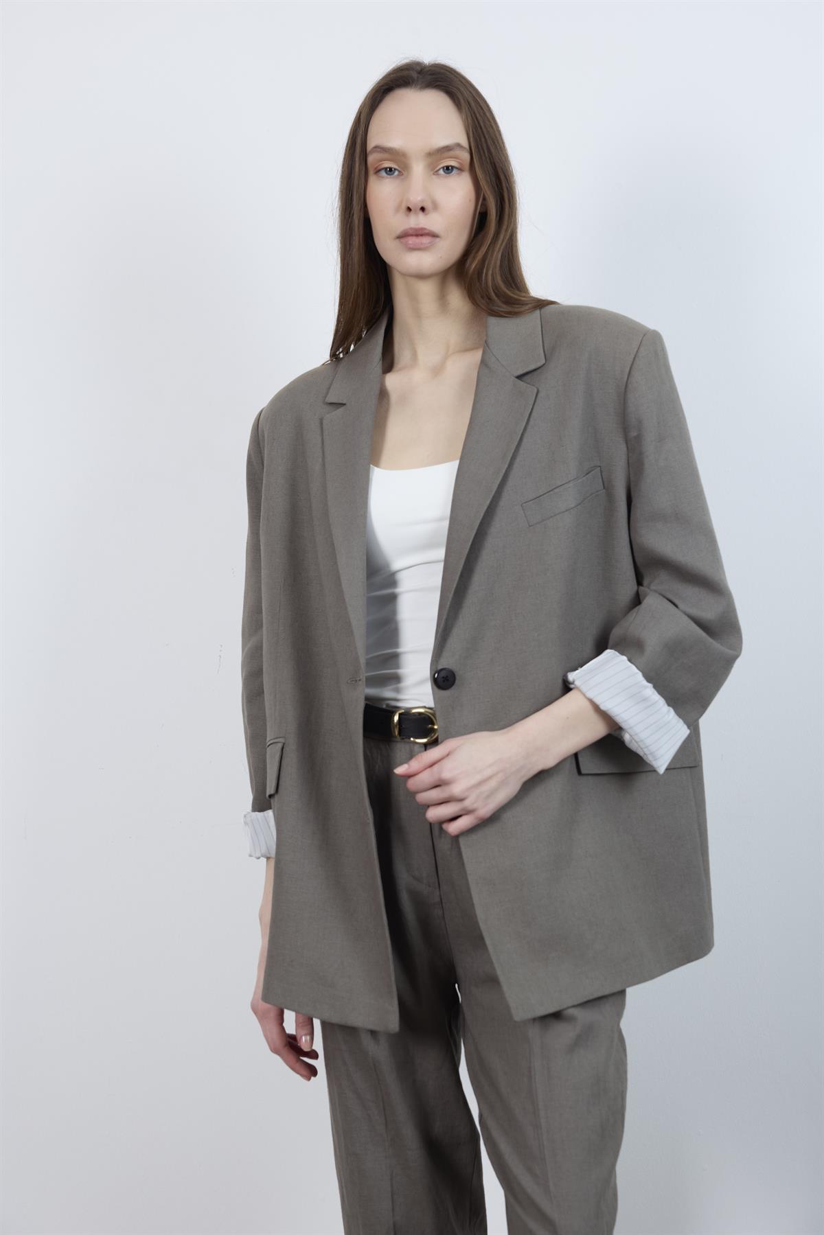 9433 KETEN CEKET HAKİ