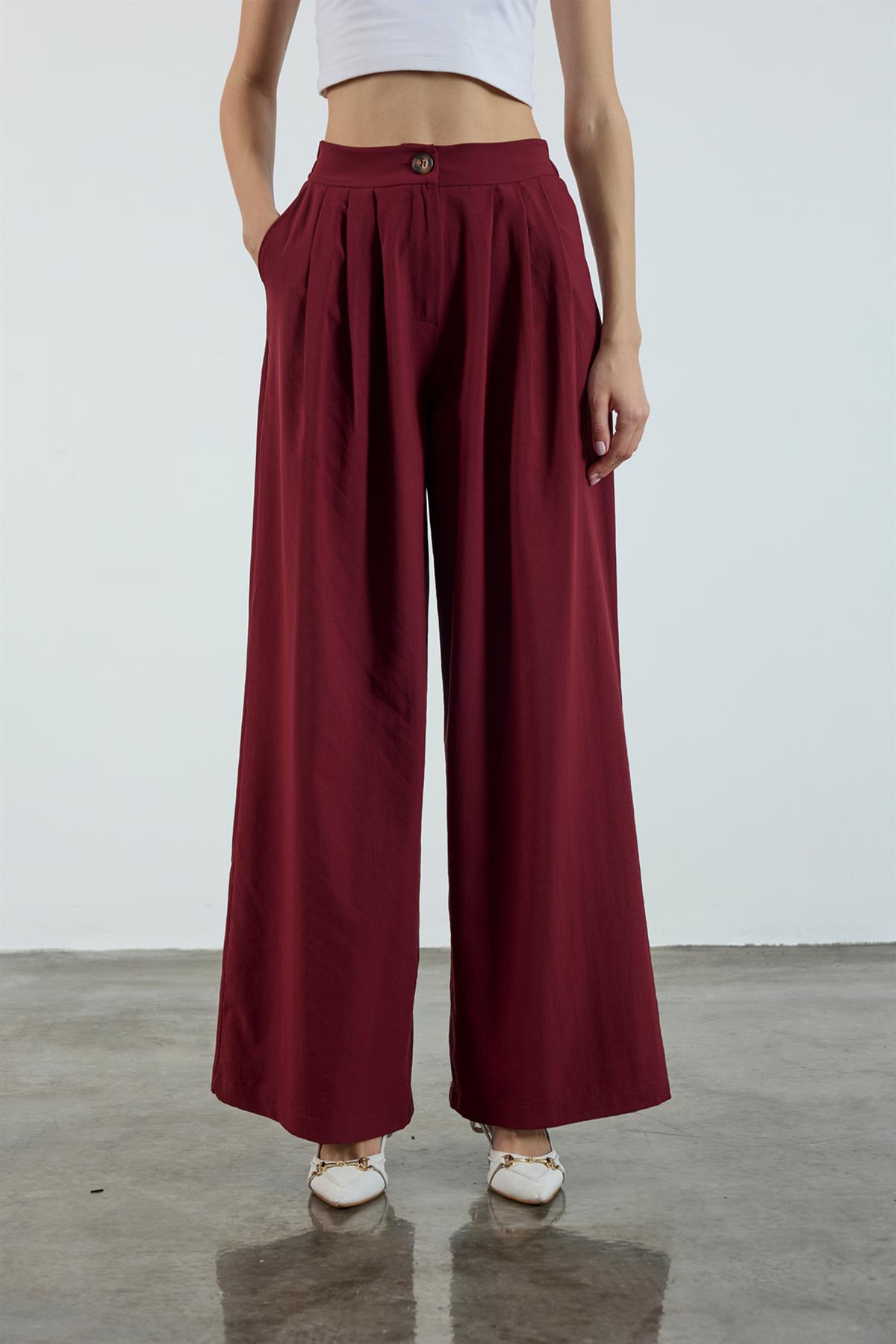 51127 PANTOLON BORDO