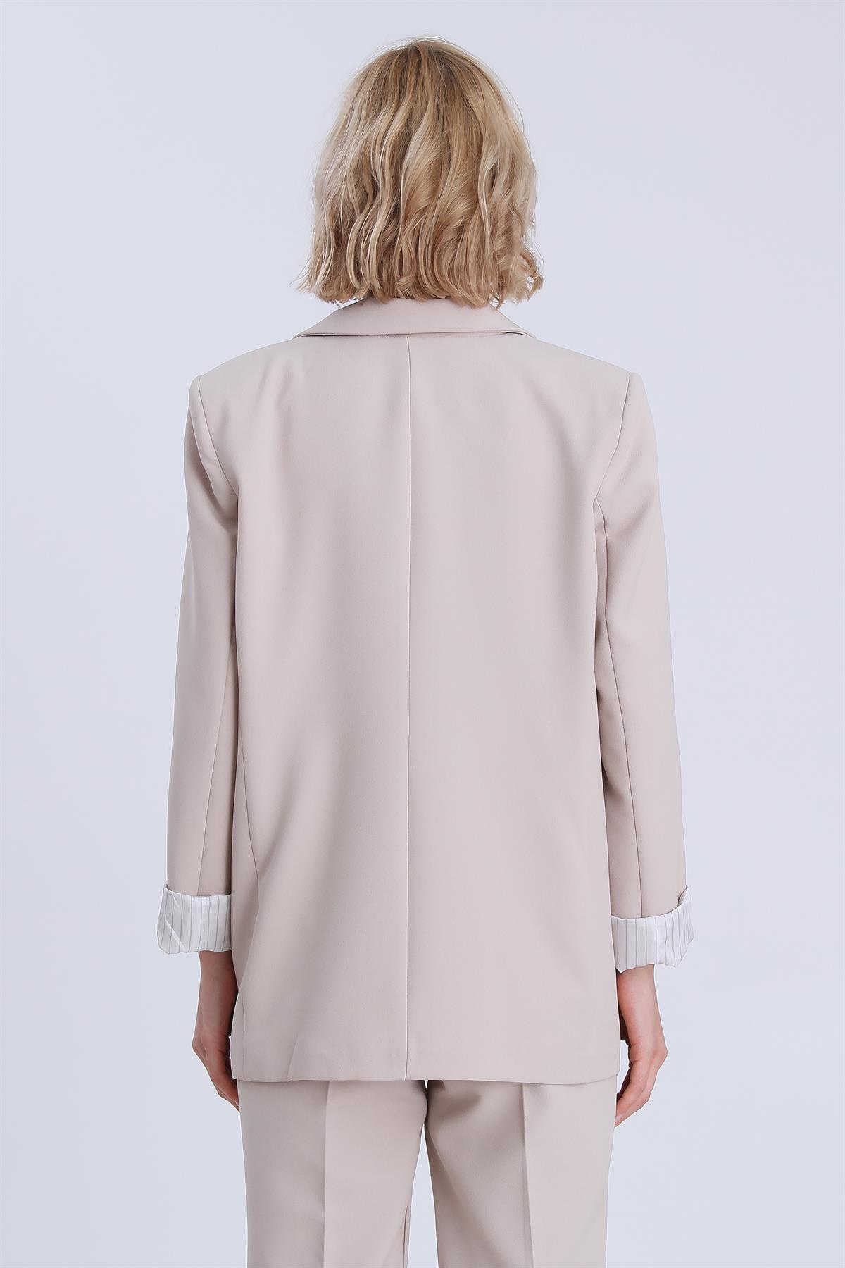 9134 KOLU KATLAMALI CEKET TAŞ