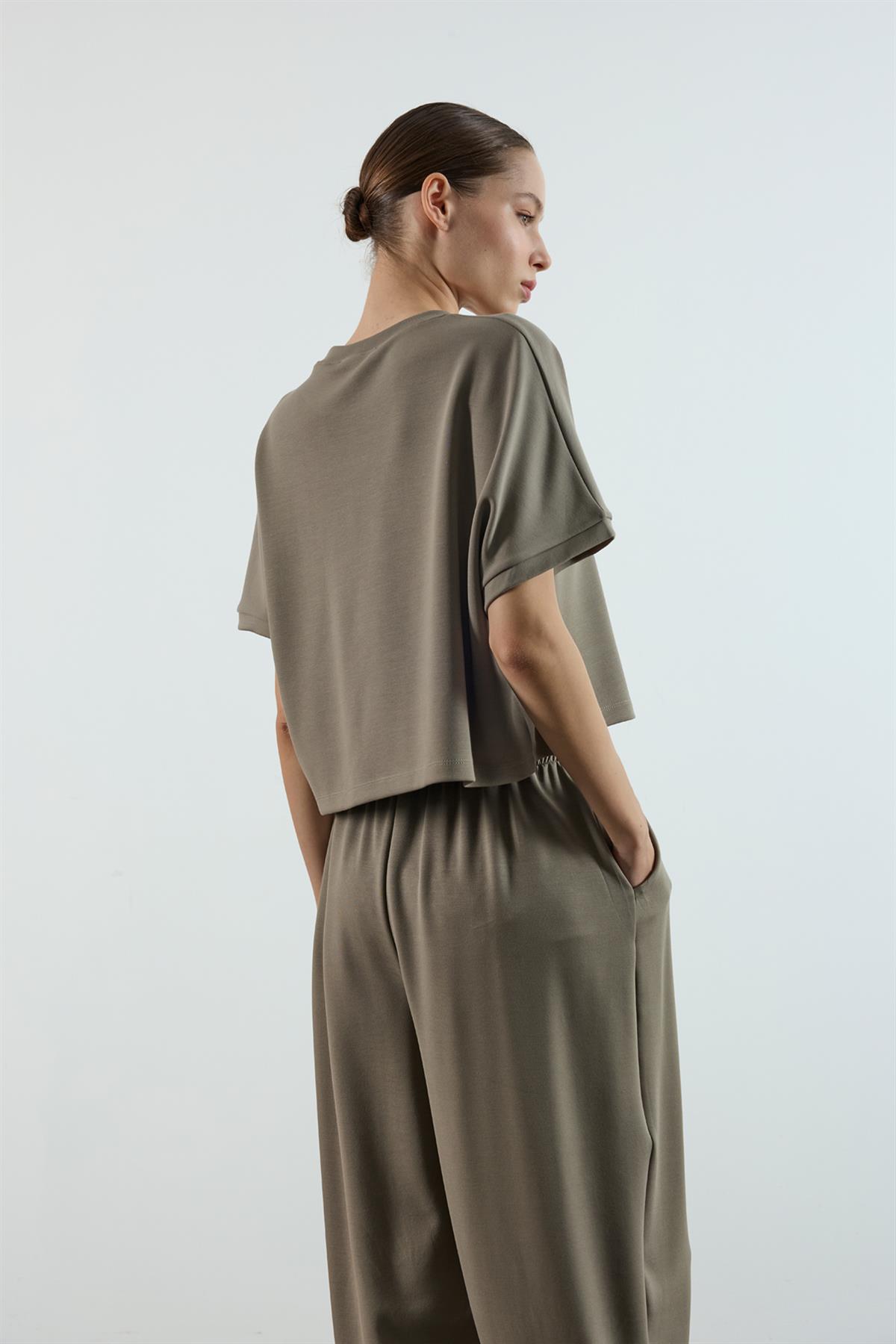 50986 TİŞÖRT PANTOLON TAKIM HAKİ