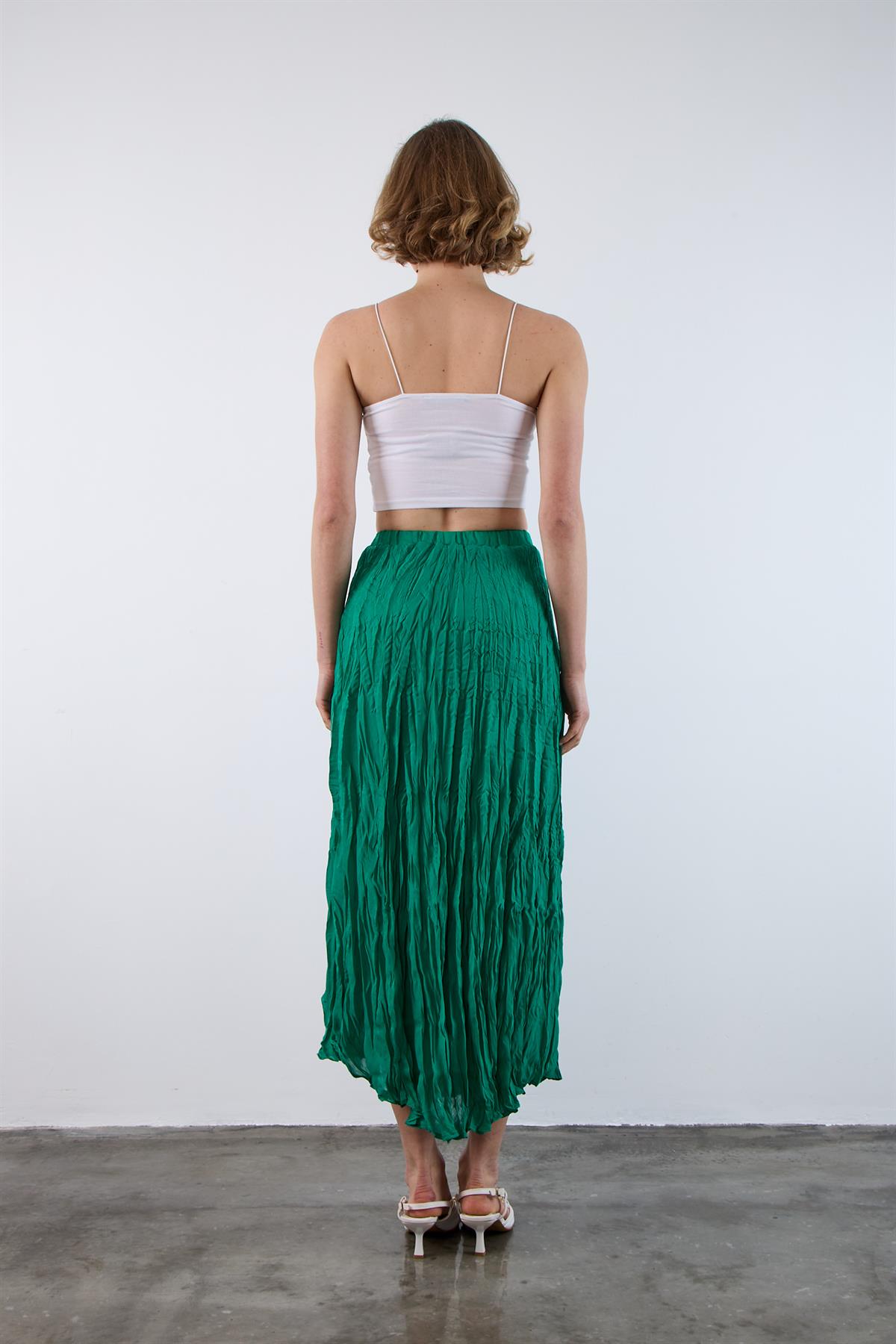 3207 KIRIŞIK ETEK YEŞİL