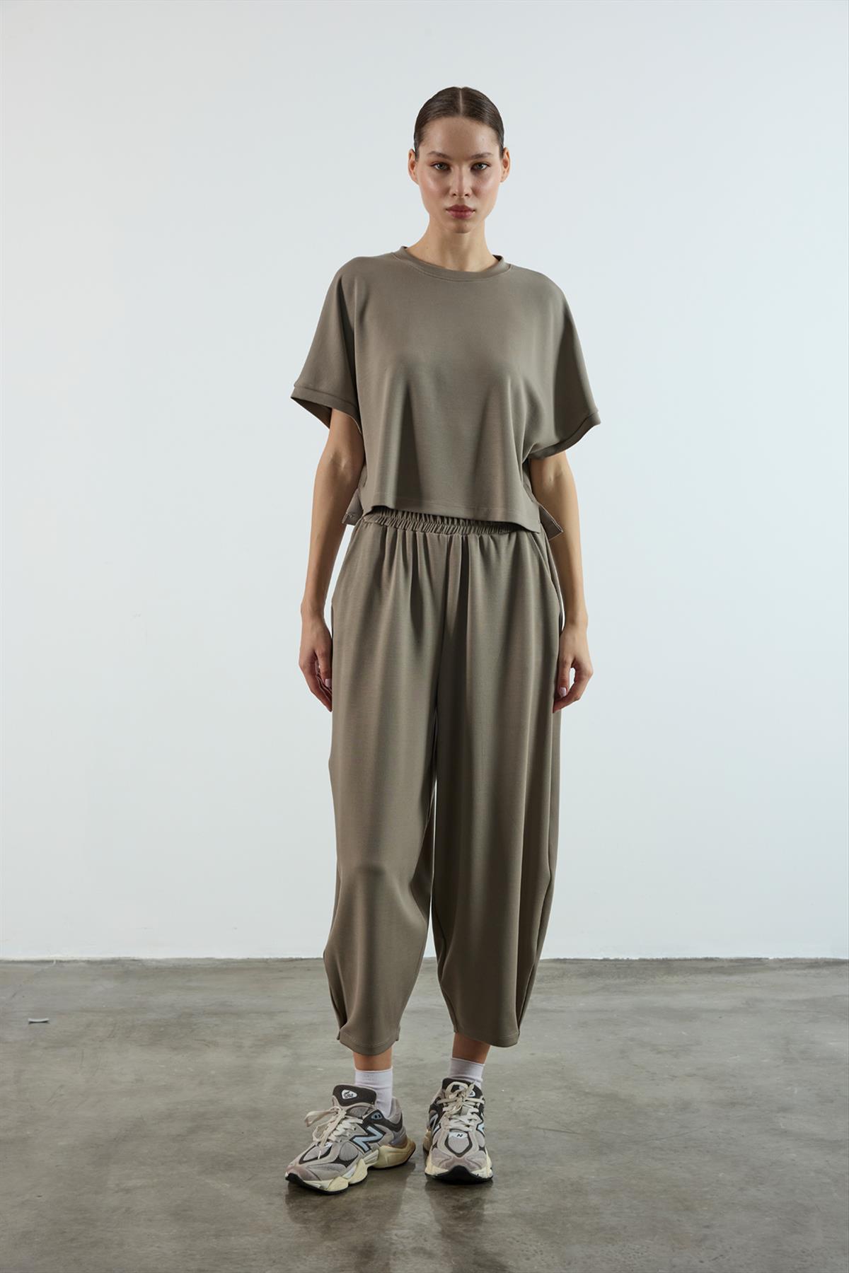 50986 TİŞÖRT PANTOLON TAKIM HAKİ