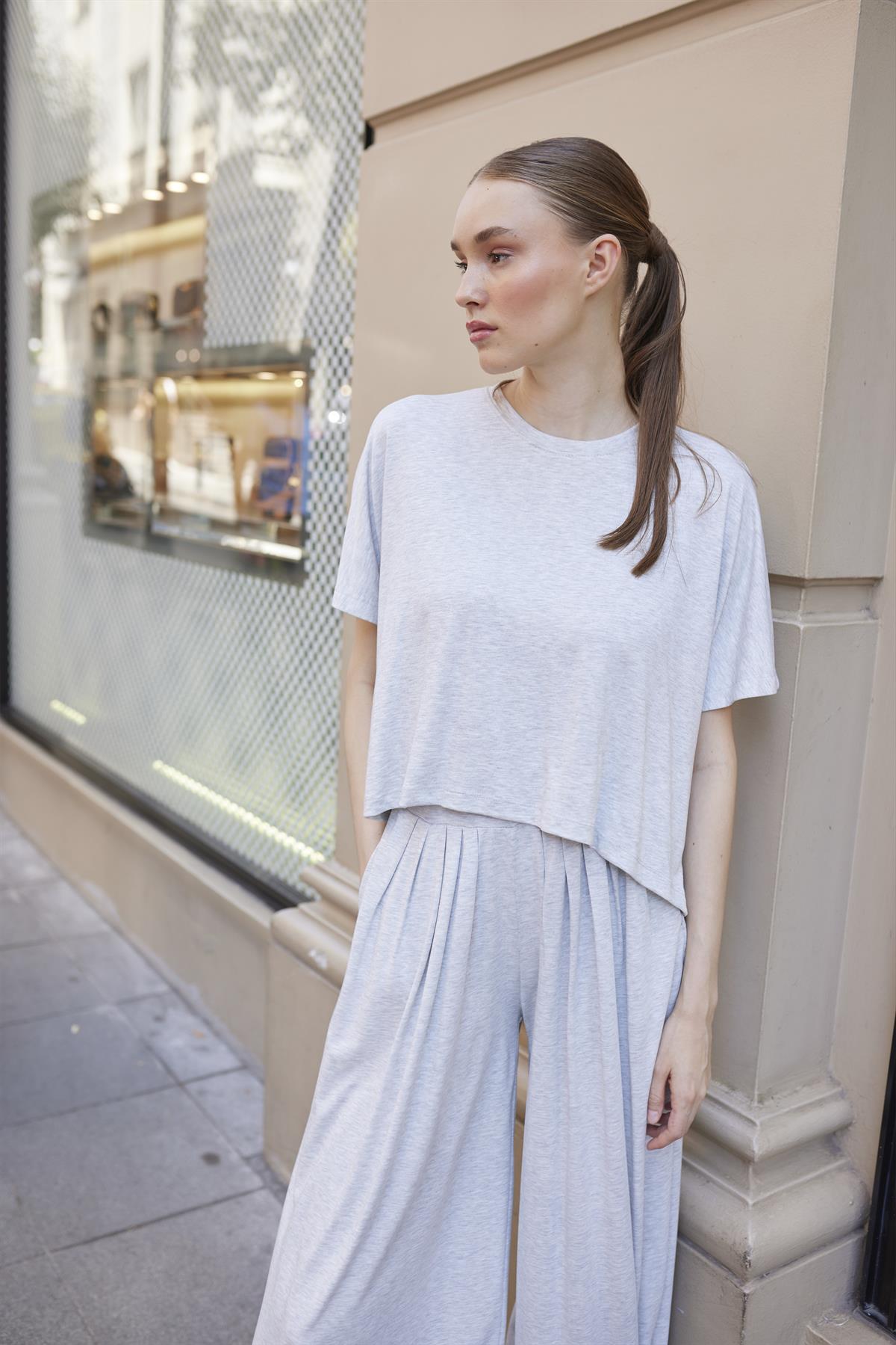 51149 TİŞÖRT PANTOLON TAKIM GRİ